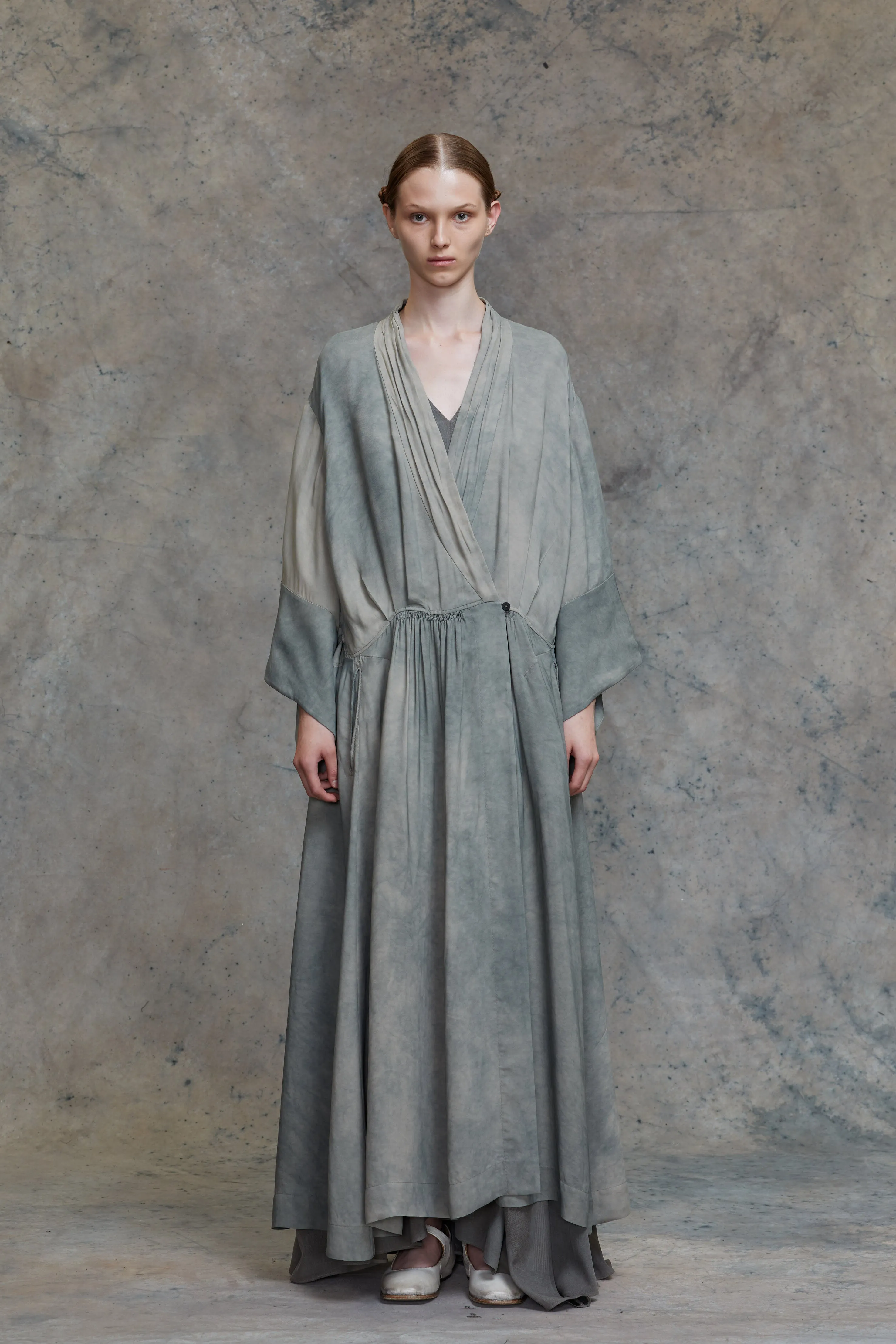 WIDE SLEEVE LONG DRESSCOAT sold by ziggy chen