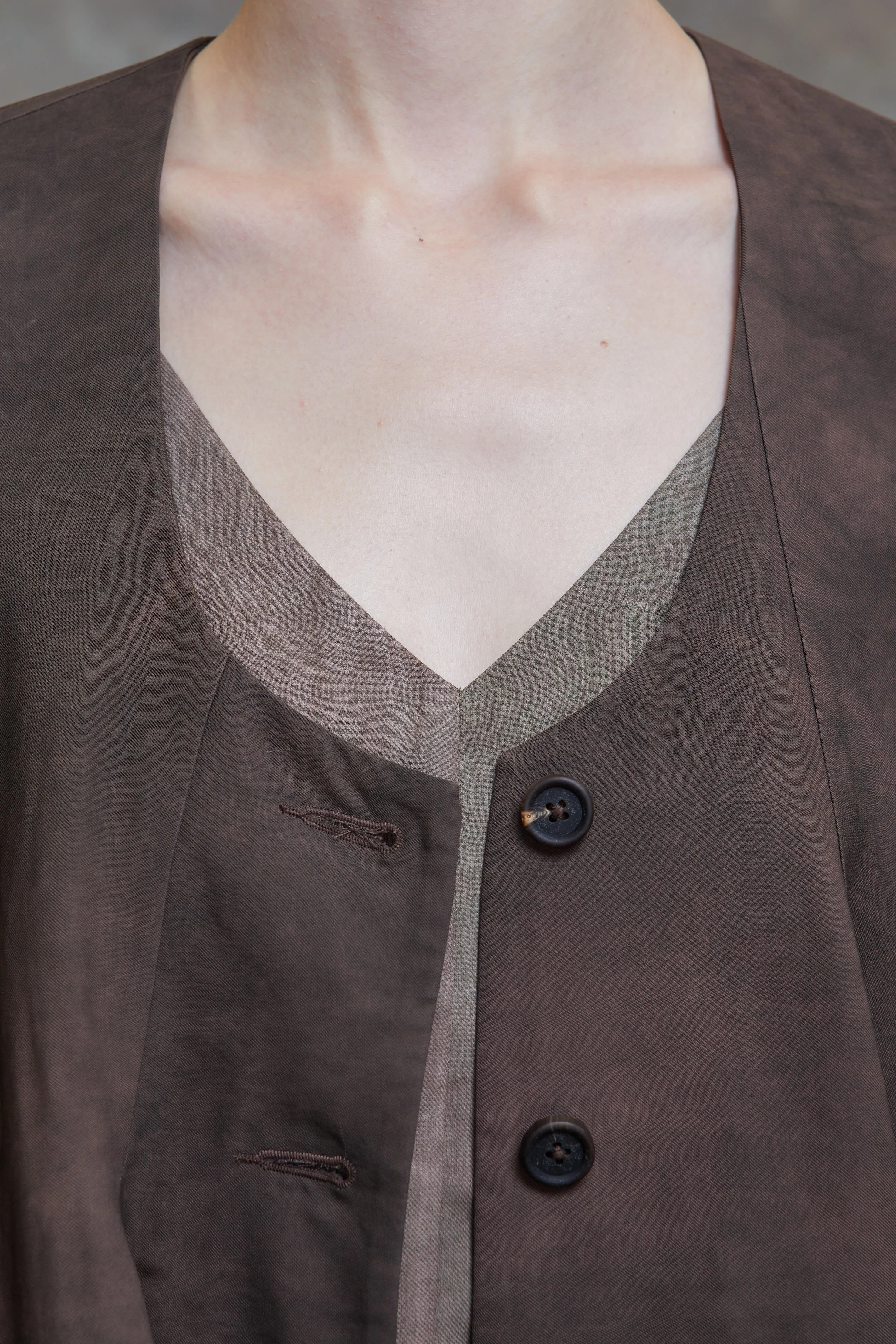 CUTOUT BACK OVERSIZED JACKET sold by ziggy chen product image thumbnail 5