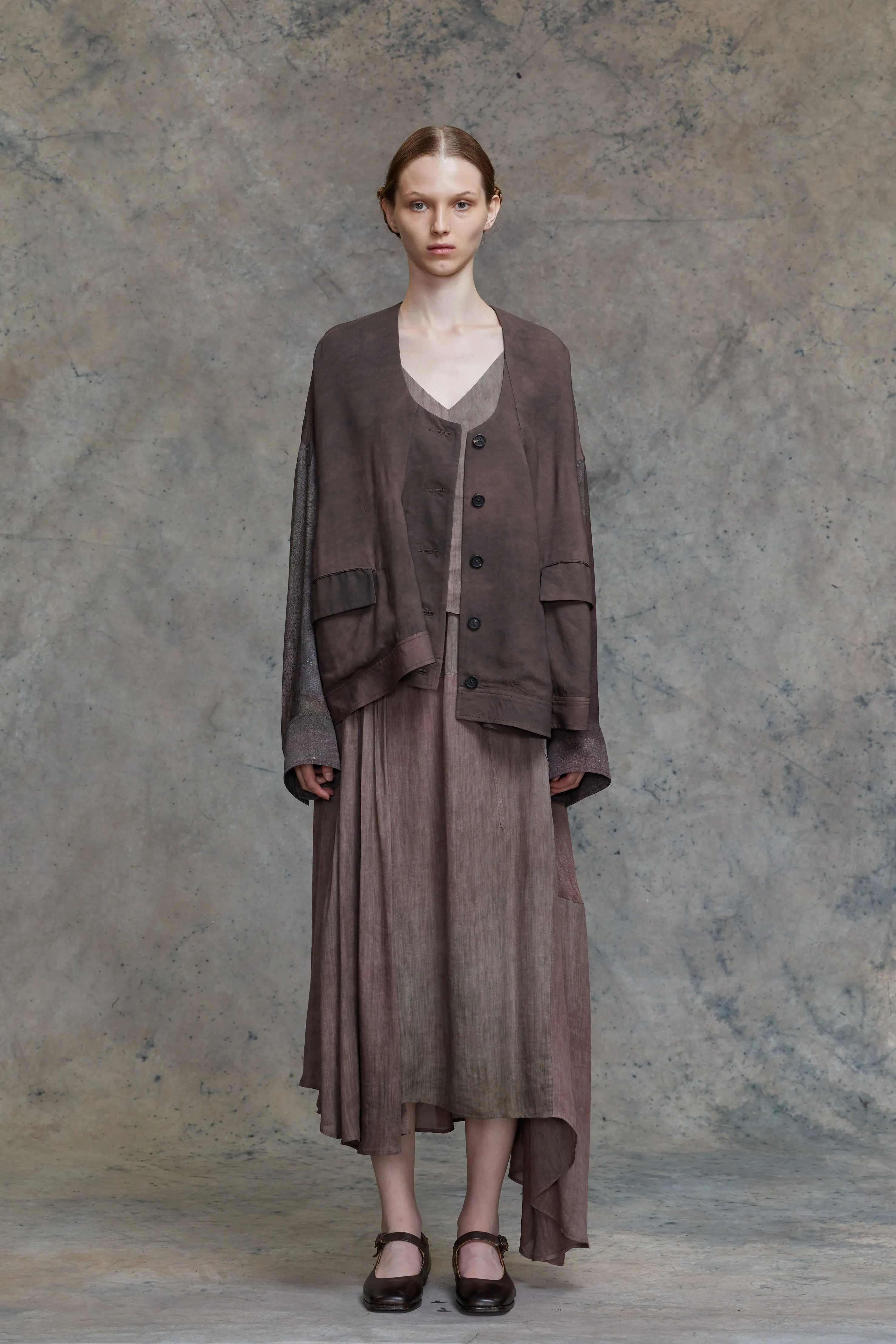 CUTOUT BACK OVERSIZED JACKET sold by ziggy chen