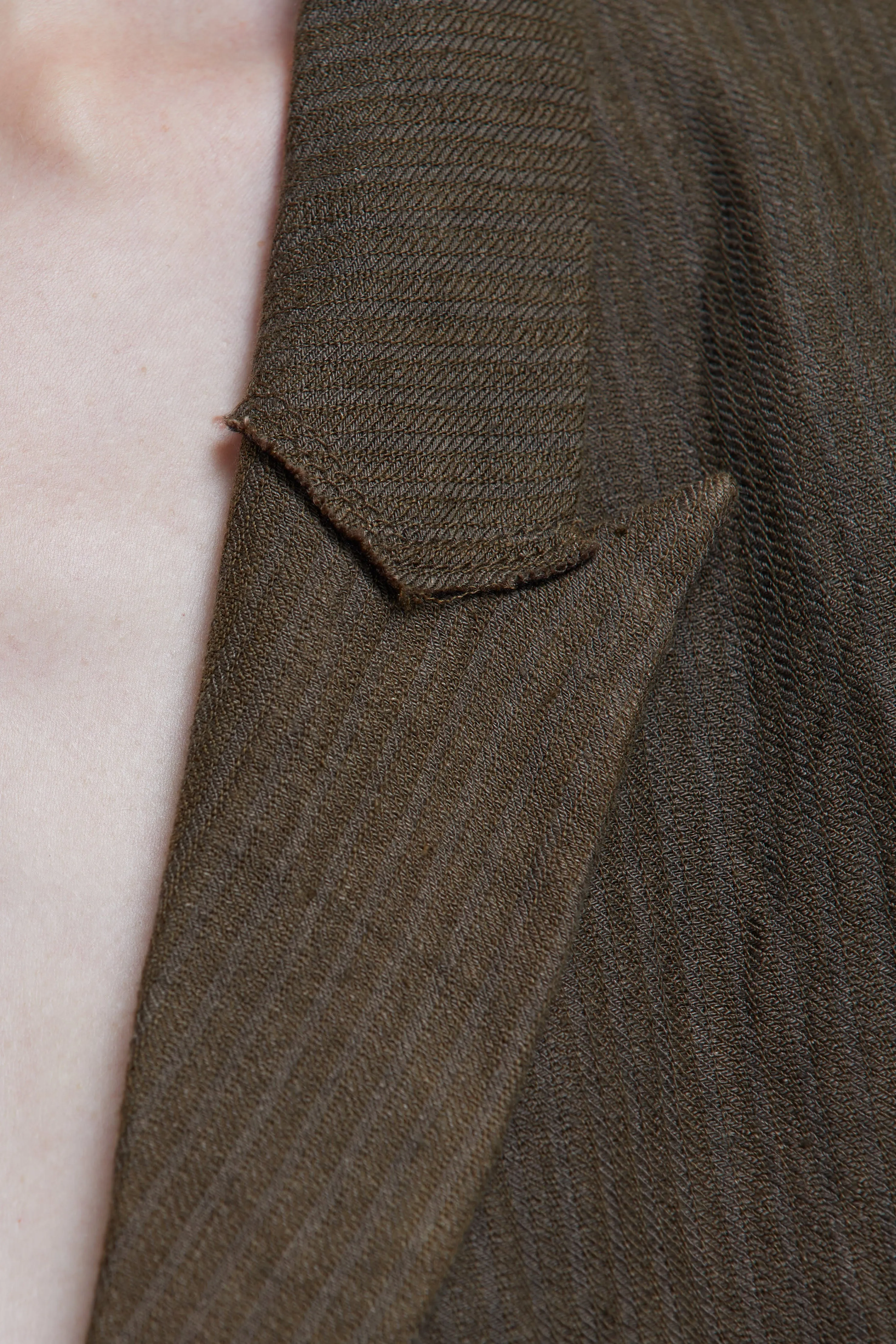 SINGLE BUTTON KIMONO JACKET sold by ziggy chen product image thumbnail 5