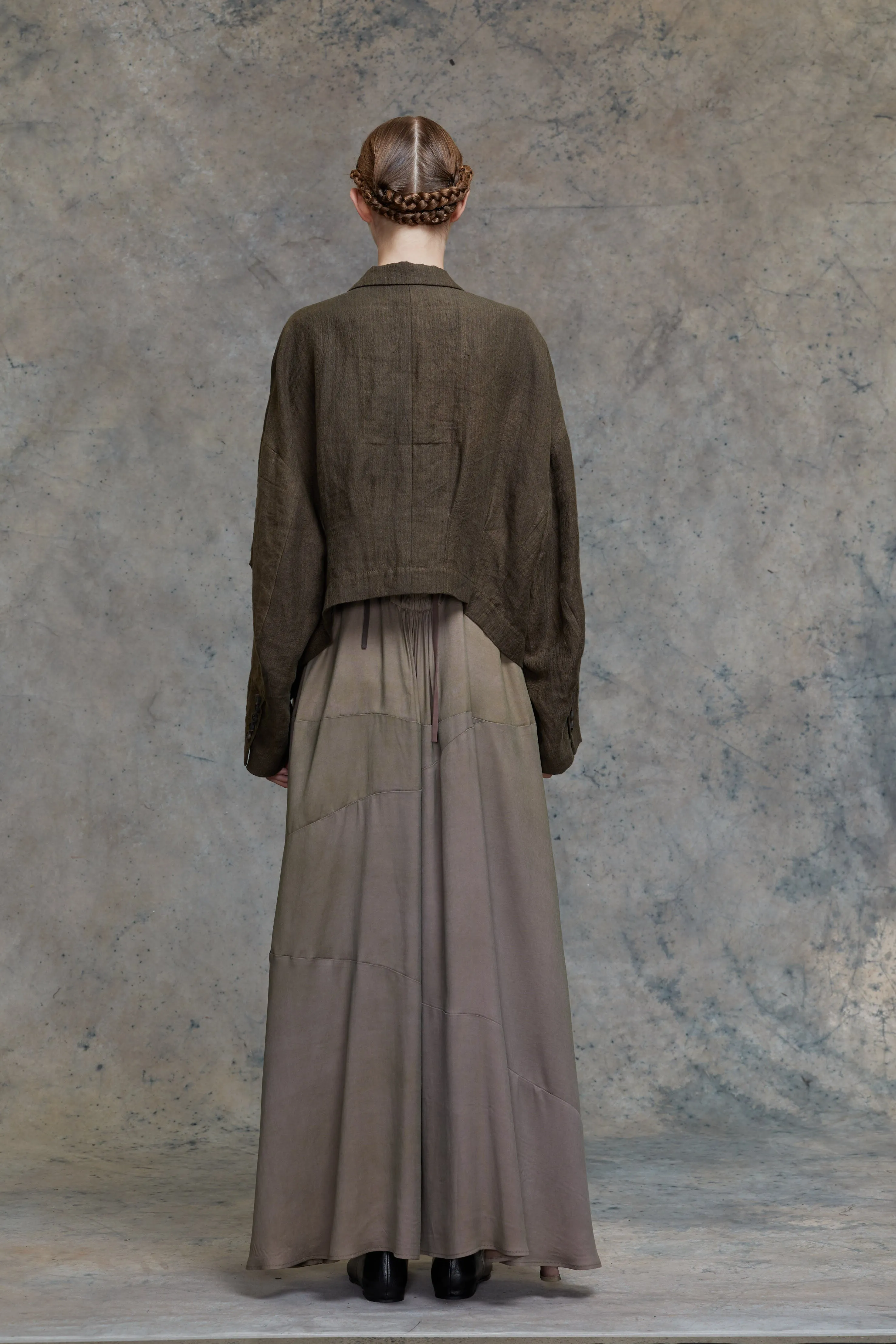 SINGLE BUTTON KIMONO JACKET sold by ziggy chen product image thumbnail 4