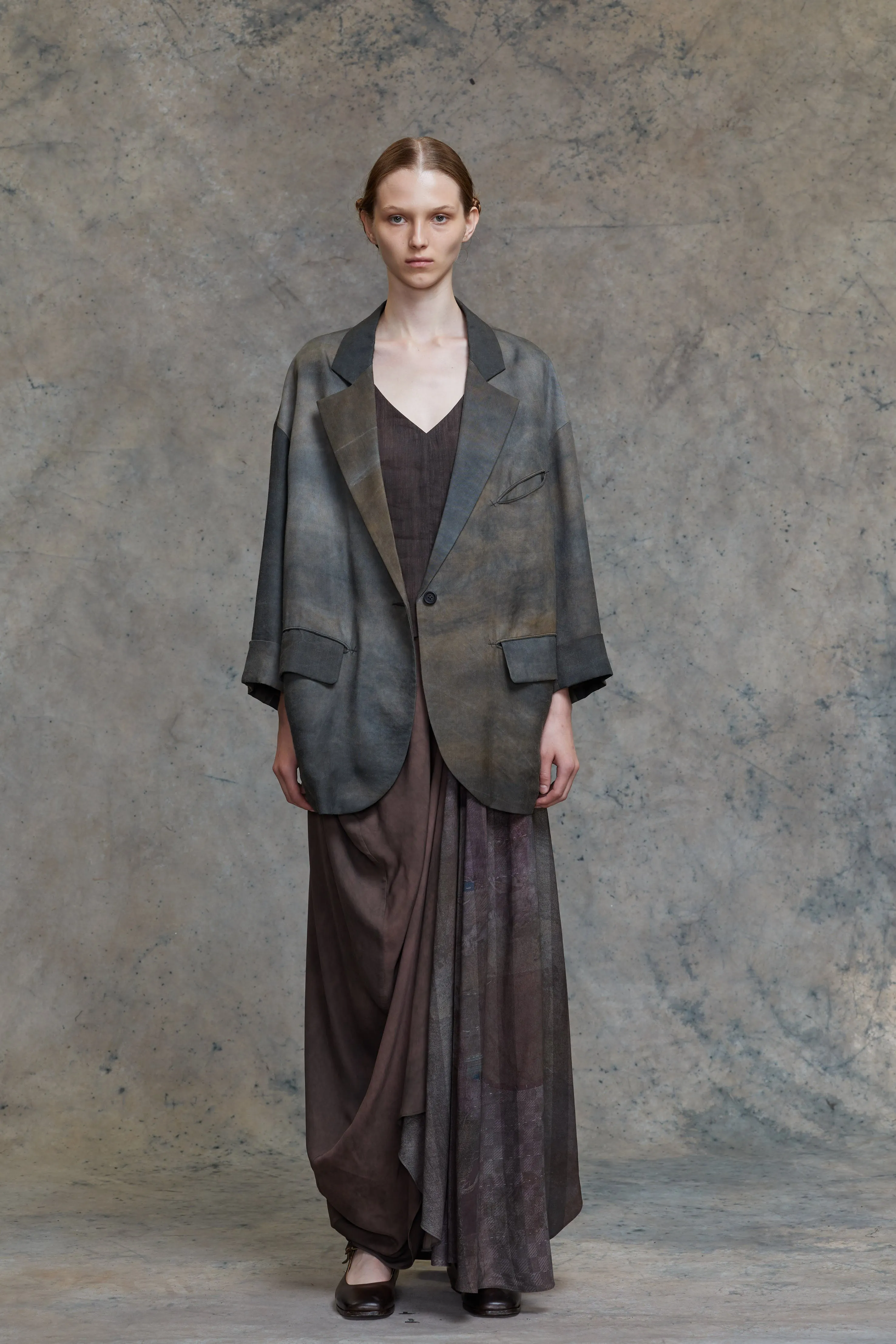 CUTOUT BACK MID SLEEVE JACKET sold by ziggy chen