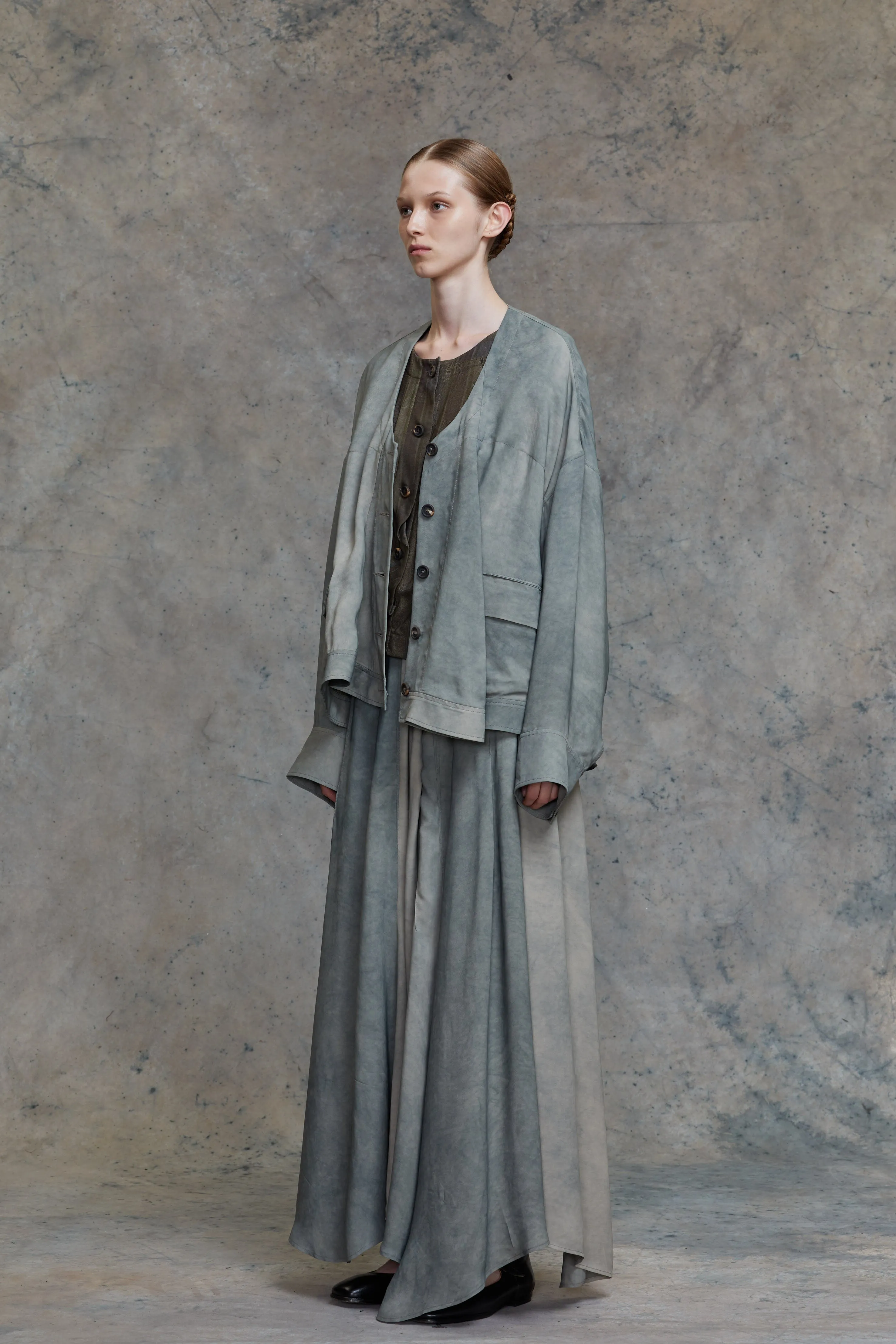 CUTOUT BACK OVERSIZED JACKET sold by ziggy chen product image thumbnail 2