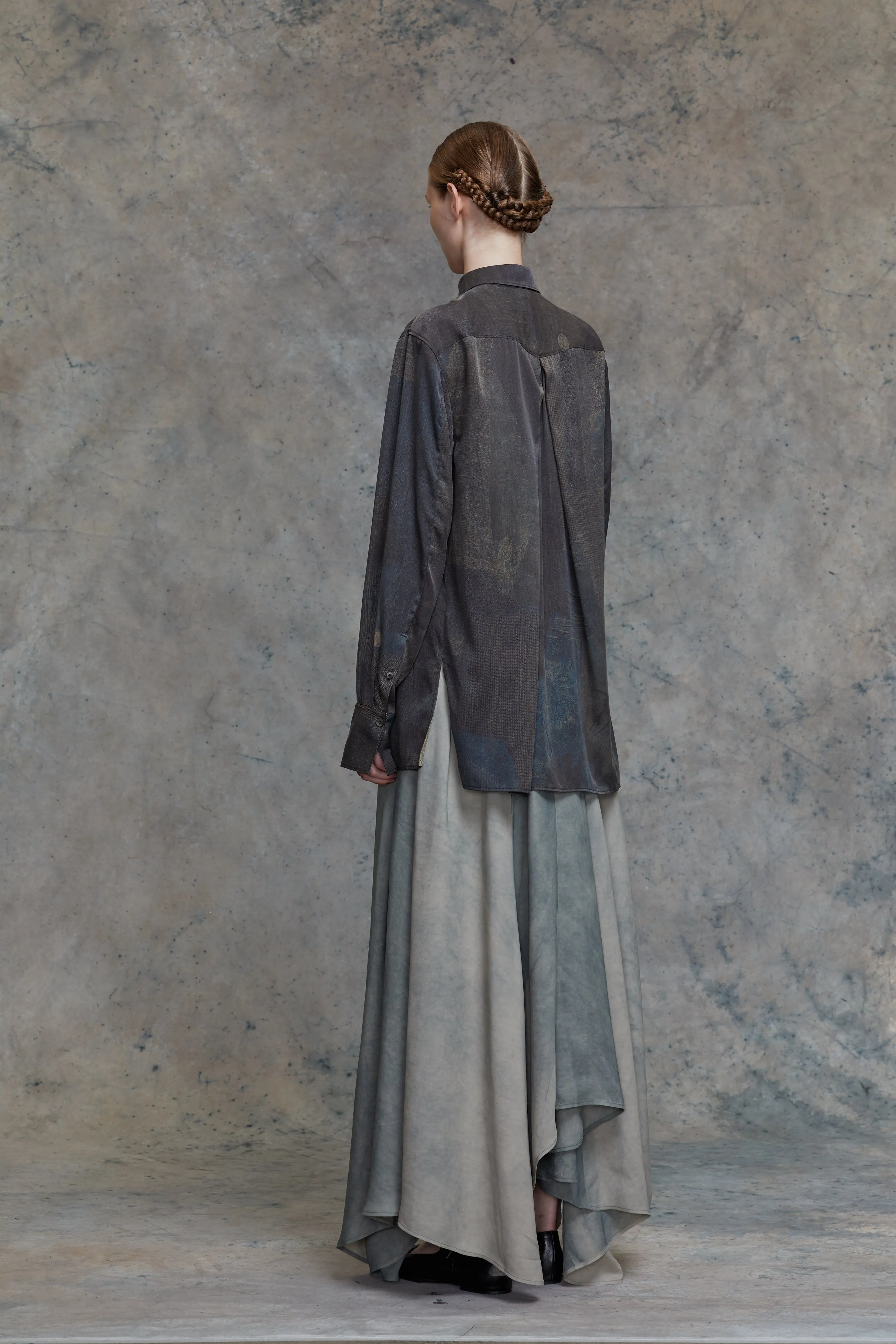 PRINTED LONG SLEEVE SHIRT sold by ziggy chen product image thumbnail 3