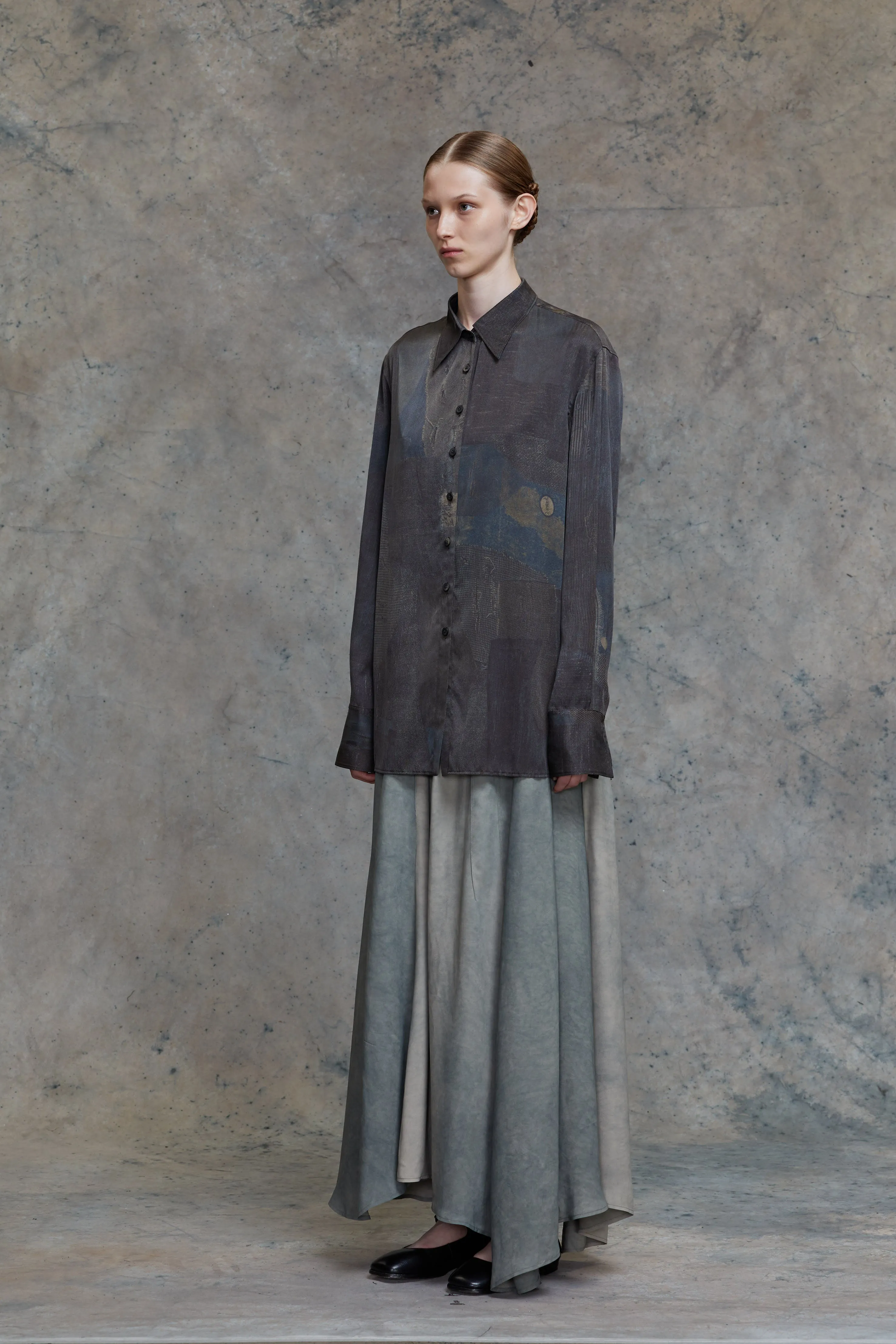 PRINTED LONG SLEEVE SHIRT sold by ziggy chen product image thumbnail 2