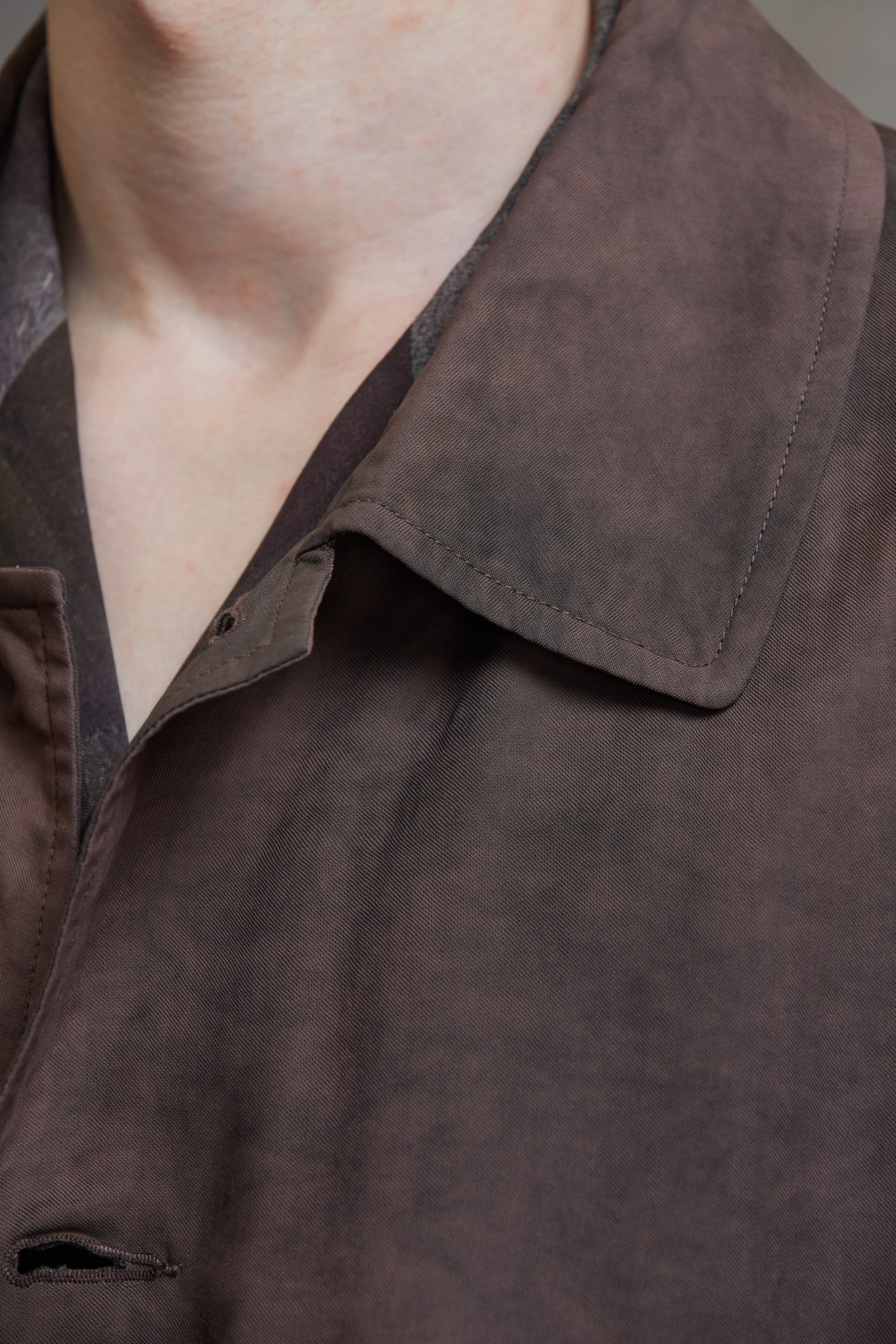 COLLAGED WOKERS LONG COAT sold by ziggy chen product image thumbnail 5