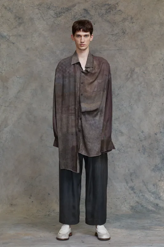 DECONSTRUCTED LONG SHIRT sold by ziggy chen