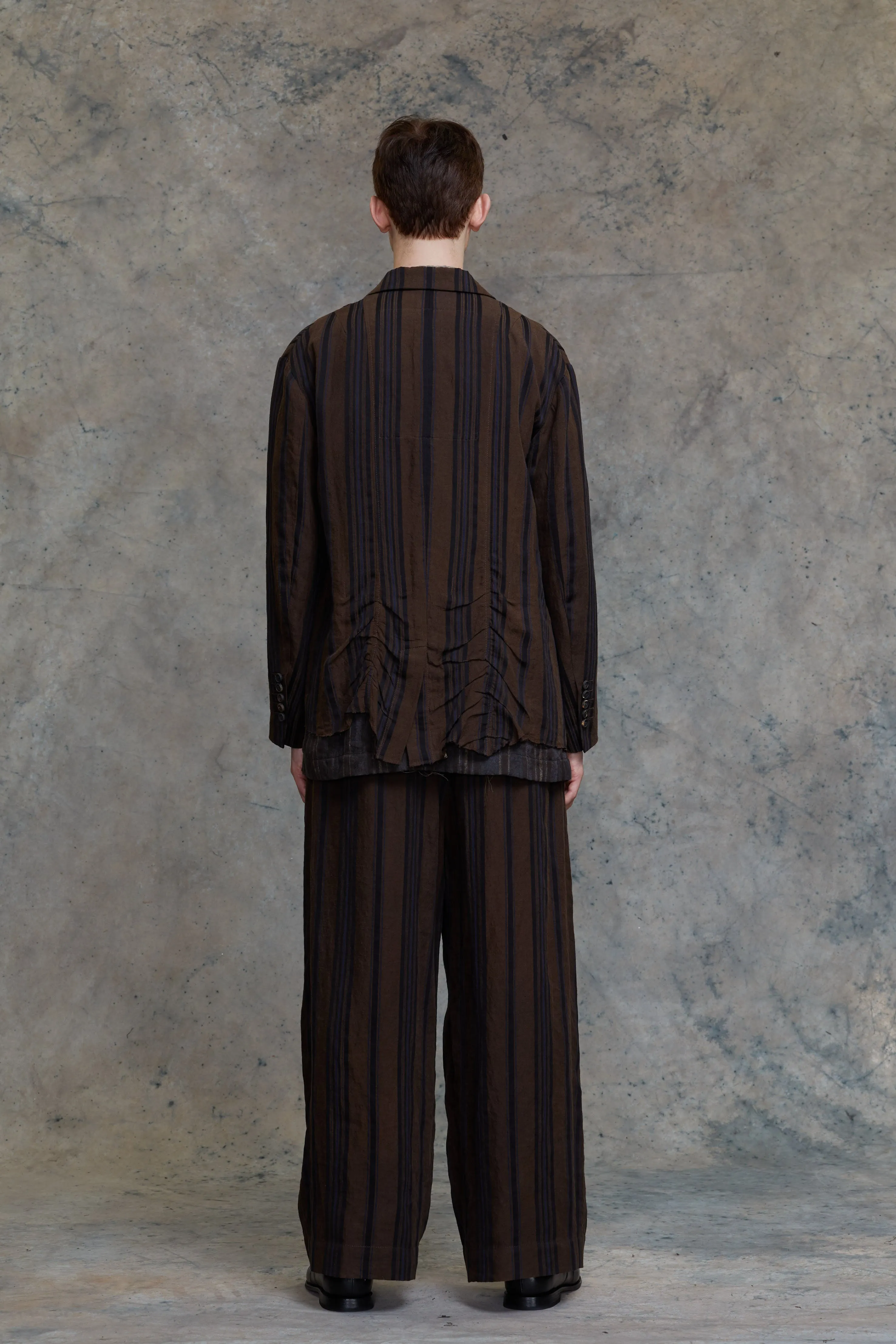 LAYERD DOUBLE SEAM 3 BUTTON JACKET sold by ziggy chen product image thumbnail 4