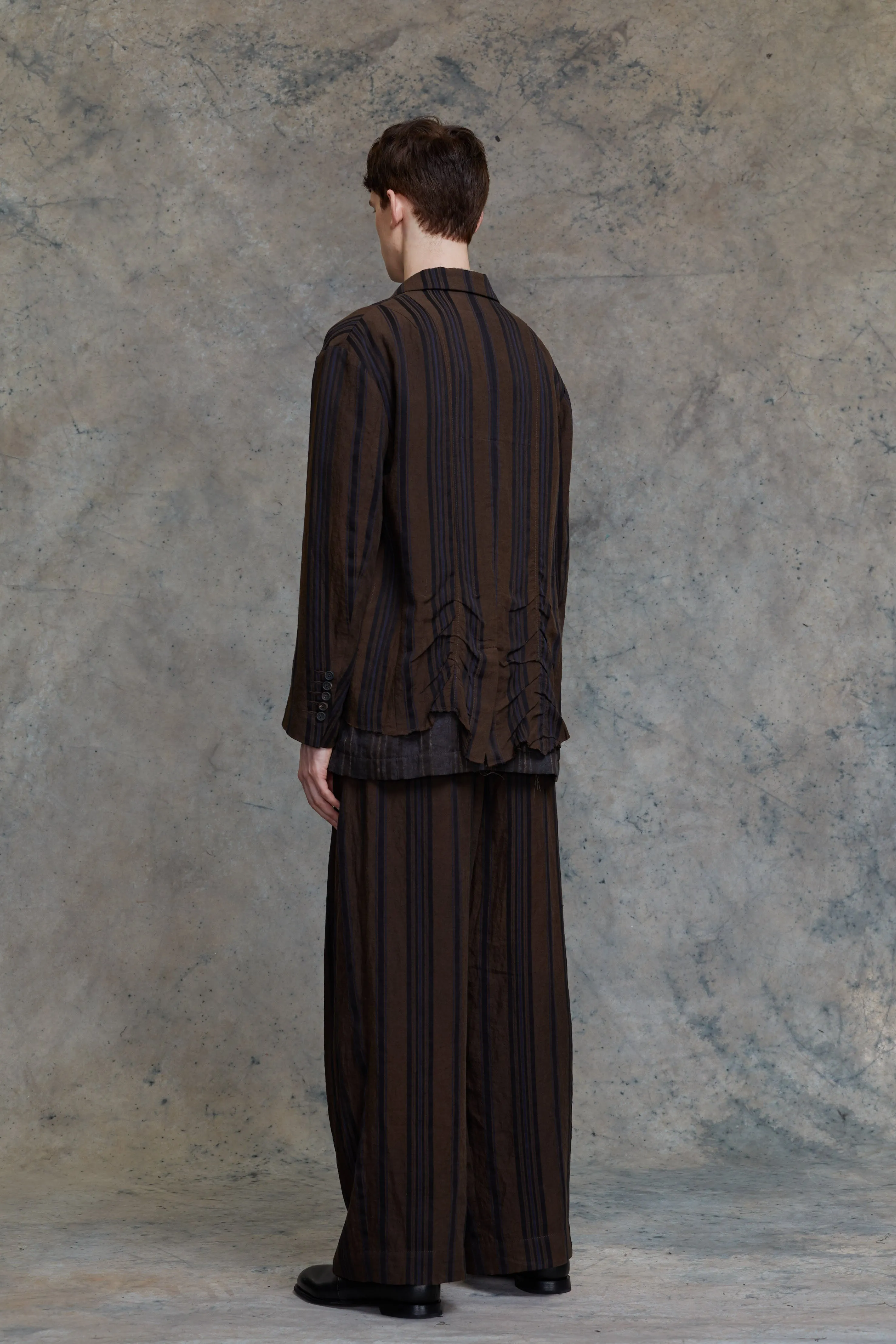 LAYERD DOUBLE SEAM 3 BUTTON JACKET sold by ziggy chen product image thumbnail 3