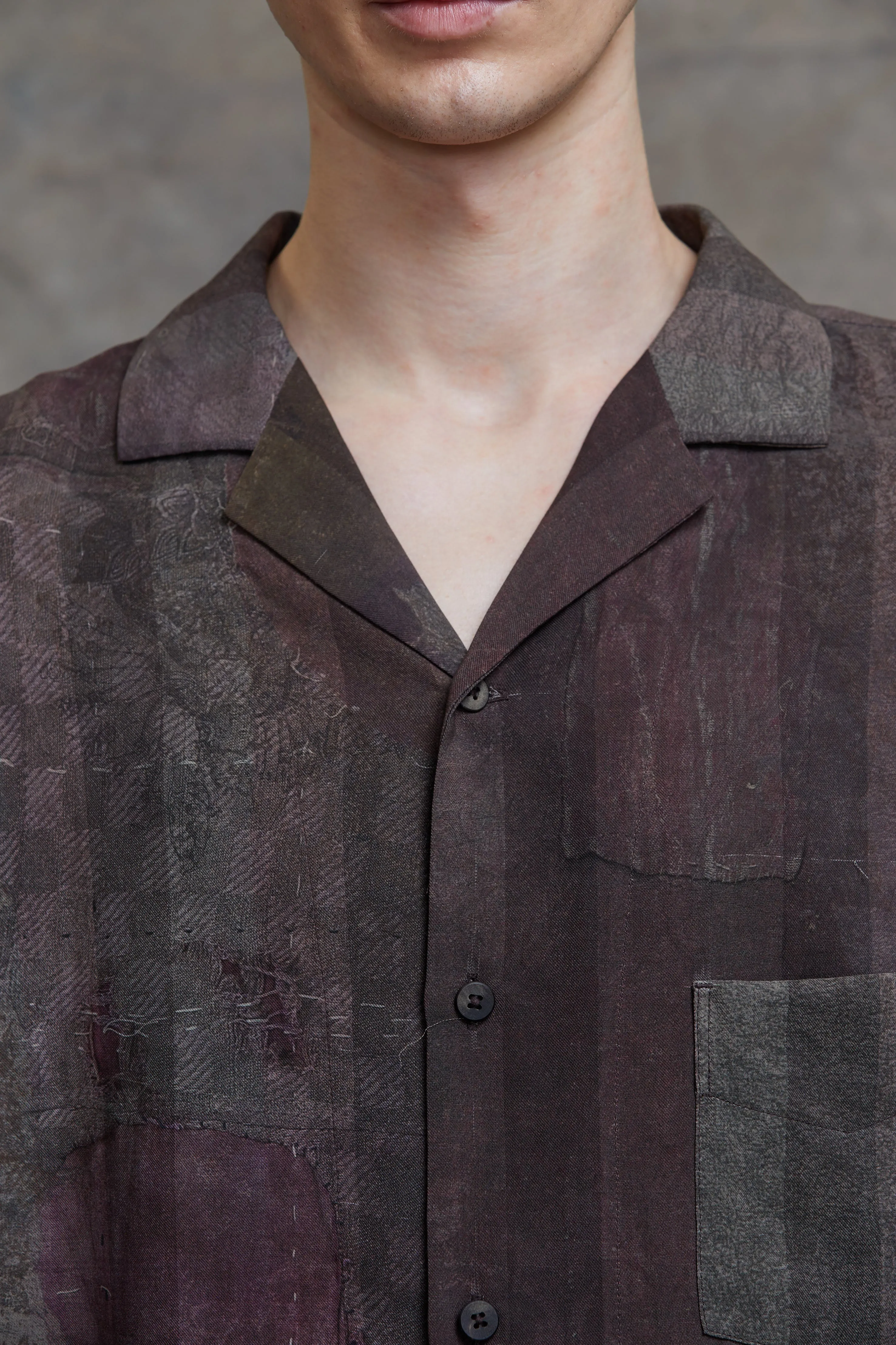 PRINTED SHORT SLEEVE SHIRT sold by ziggy chen product image thumbnail 5