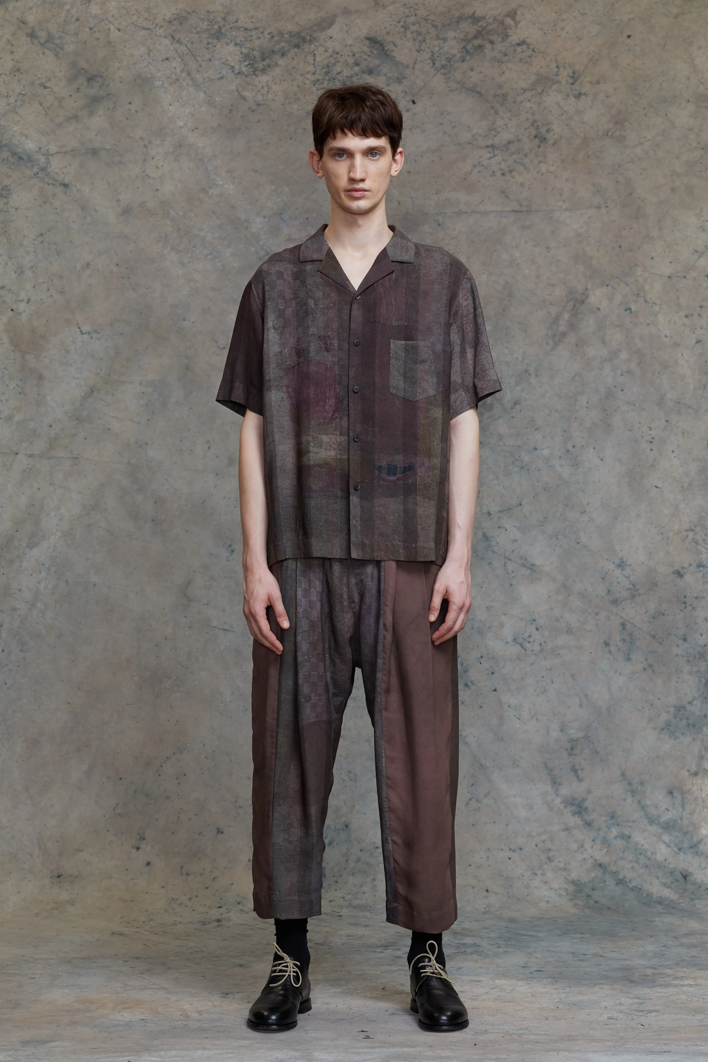 PRINTED SHORT SLEEVE SHIRT sold by ziggy chen