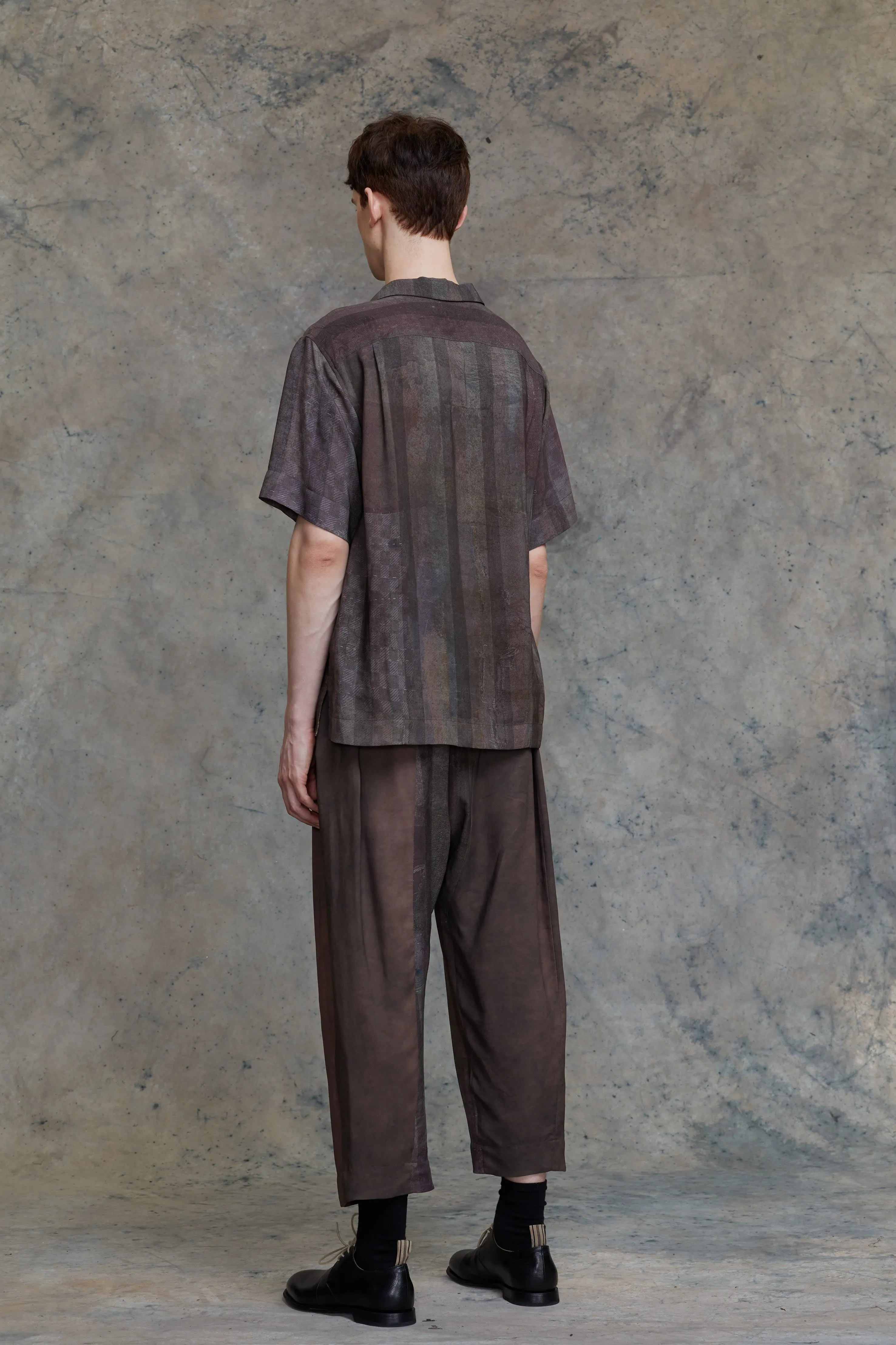 PRINTED SHORT SLEEVE SHIRT sold by ziggy chen product image thumbnail 3