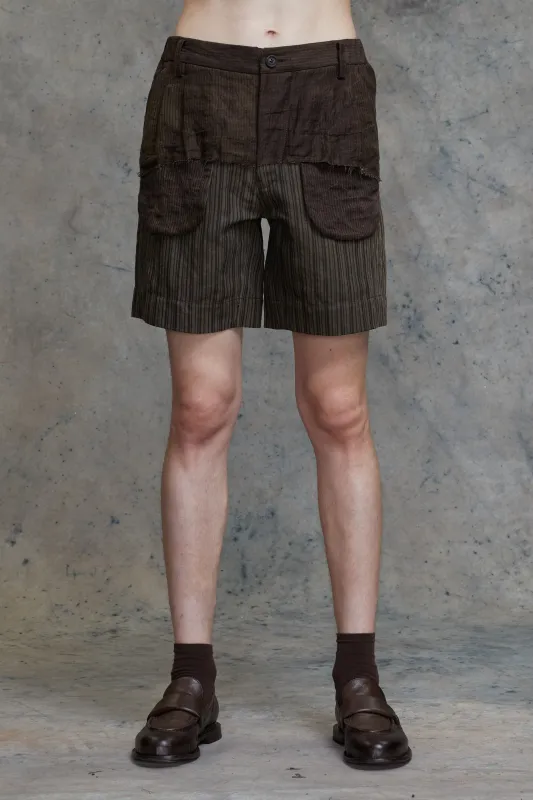 LAYERED DECONSTERUCTION SHORTS sold by ziggy chen