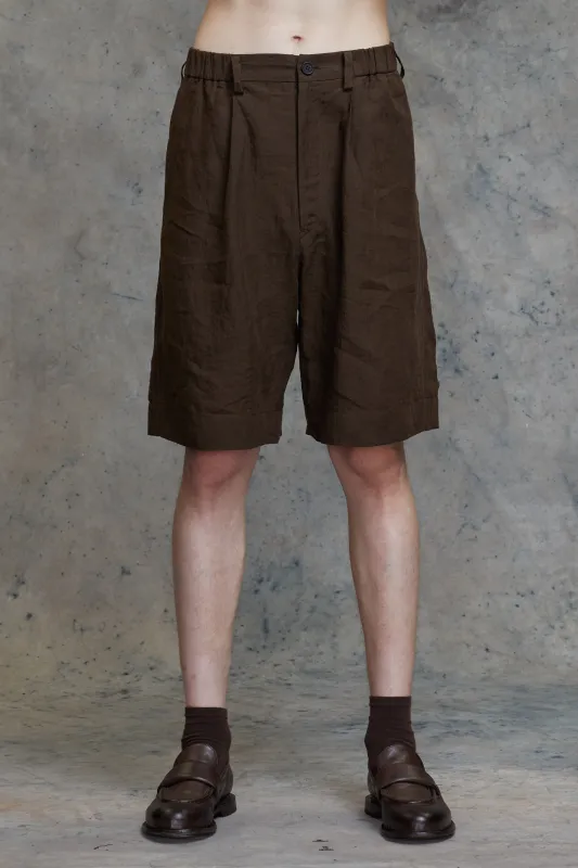 EXTENDED FABRIC LAYER DROP CROTCH SHORTS sold by ziggy chen