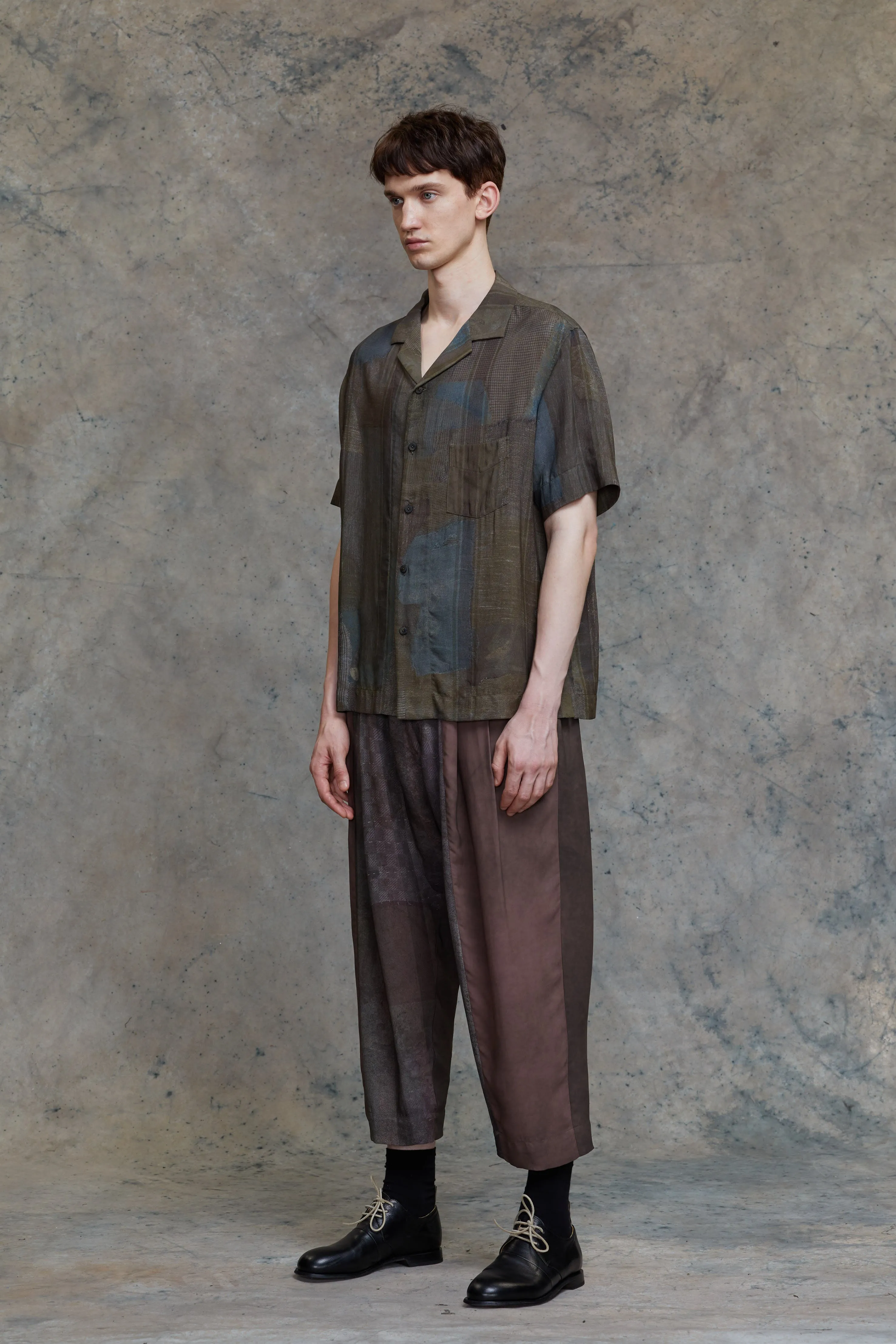 PRINTED SHORT SLEEVE SHIRT sold by ziggy chen product image thumbnail 2