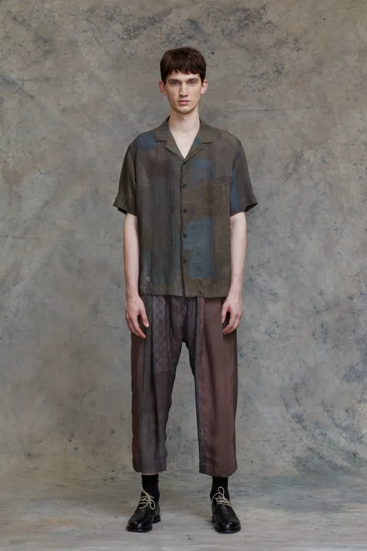 PRINTED SHORT SLEEVE SHIRT sold by ziggy chen