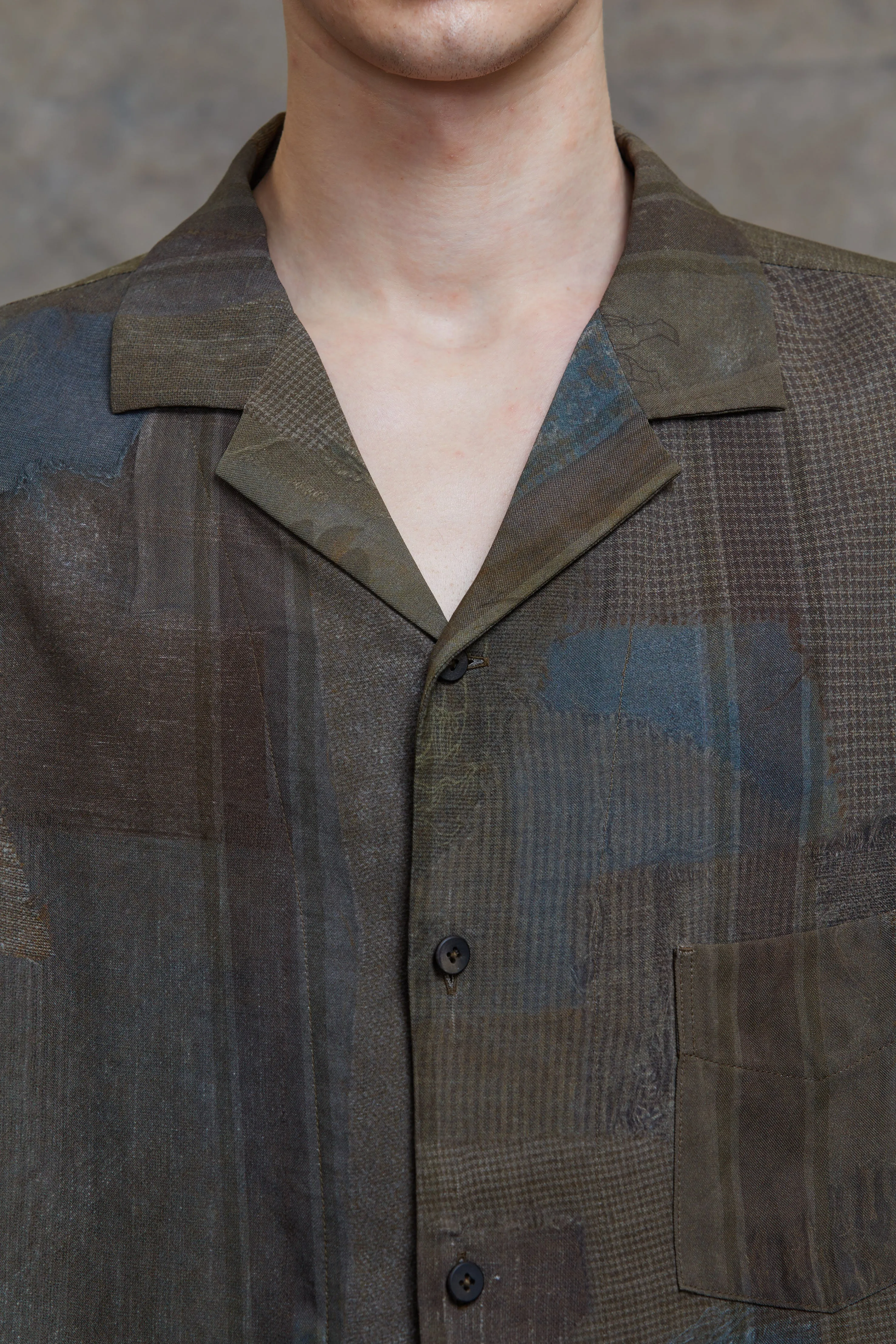 PRINTED SHORT SLEEVE SHIRT sold by ziggy chen product image thumbnail 4