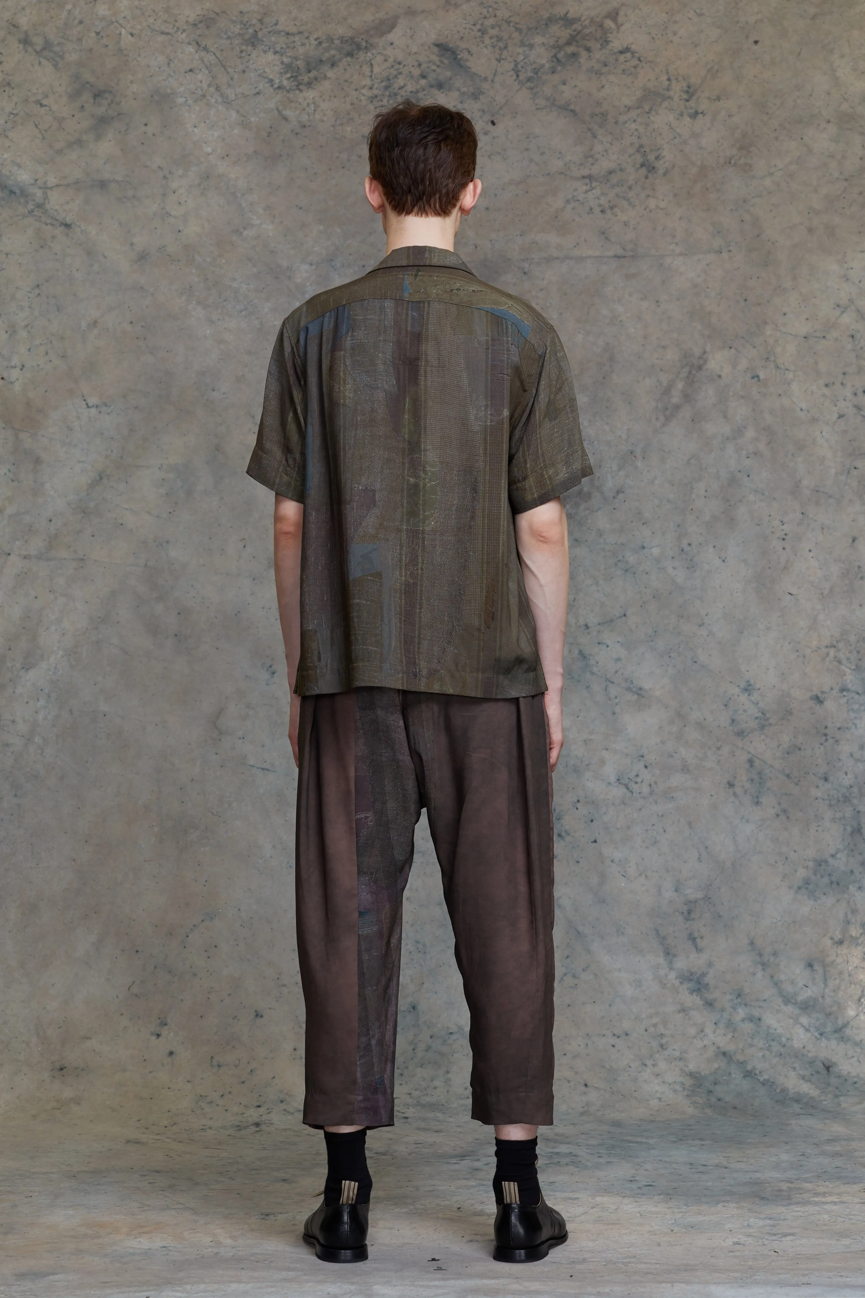 PRINTED SHORT SLEEVE SHIRT sold by ziggy chen product image thumbnail 3