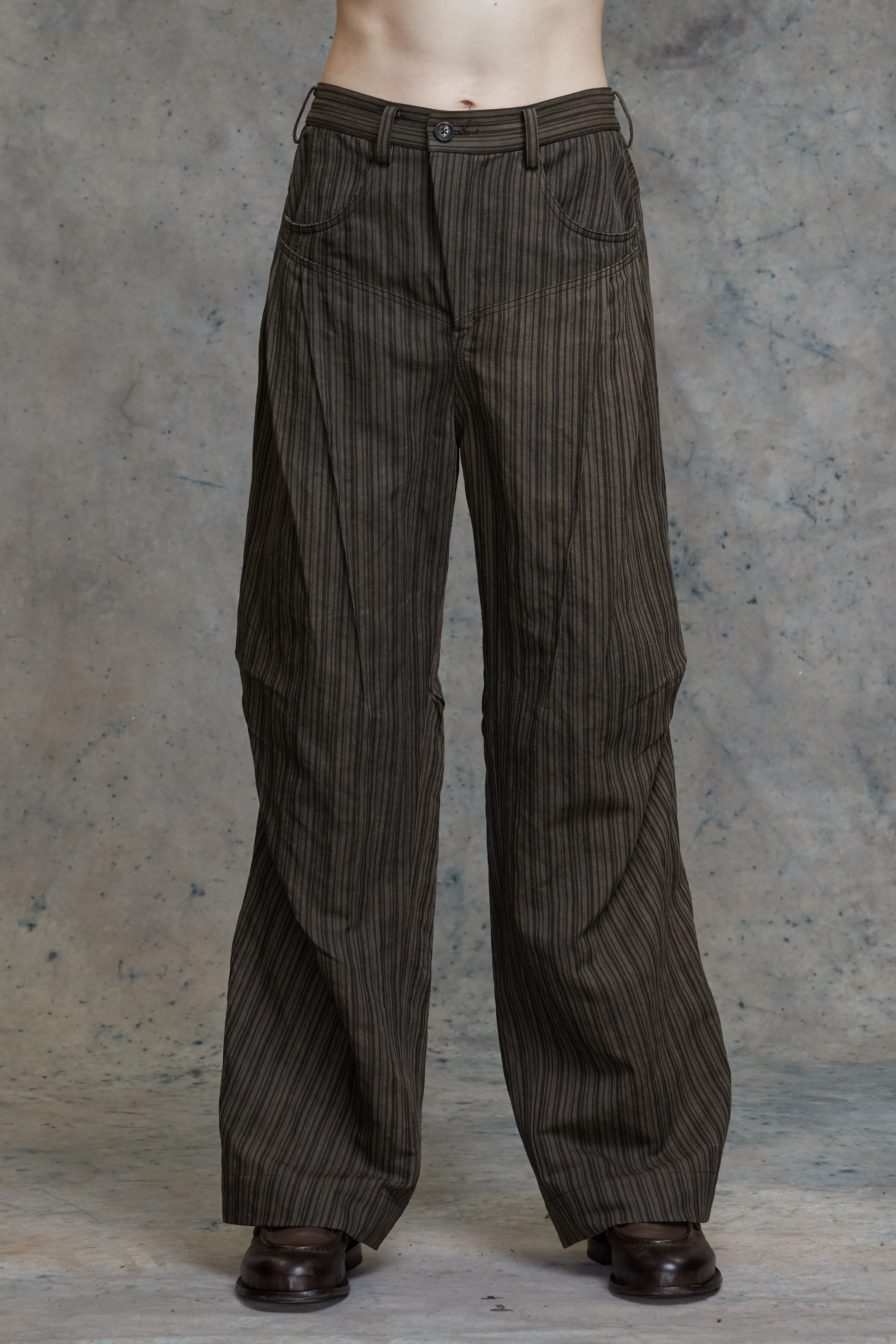 WIDE LEG LONG TROUSERS. sold by ziggy chen