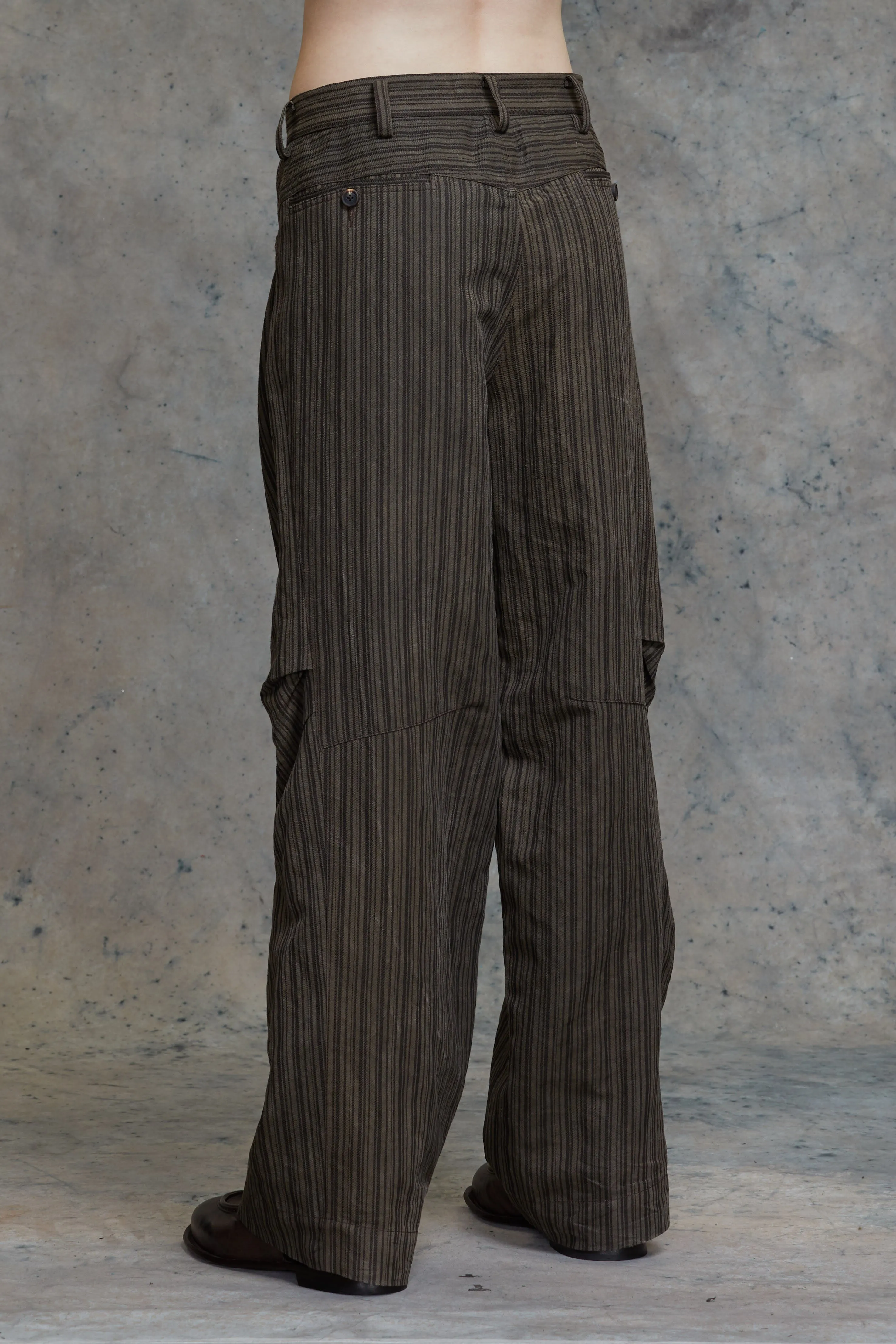 WIDE LEG LONG TROUSERS. sold by ziggy chen product image thumbnail 3