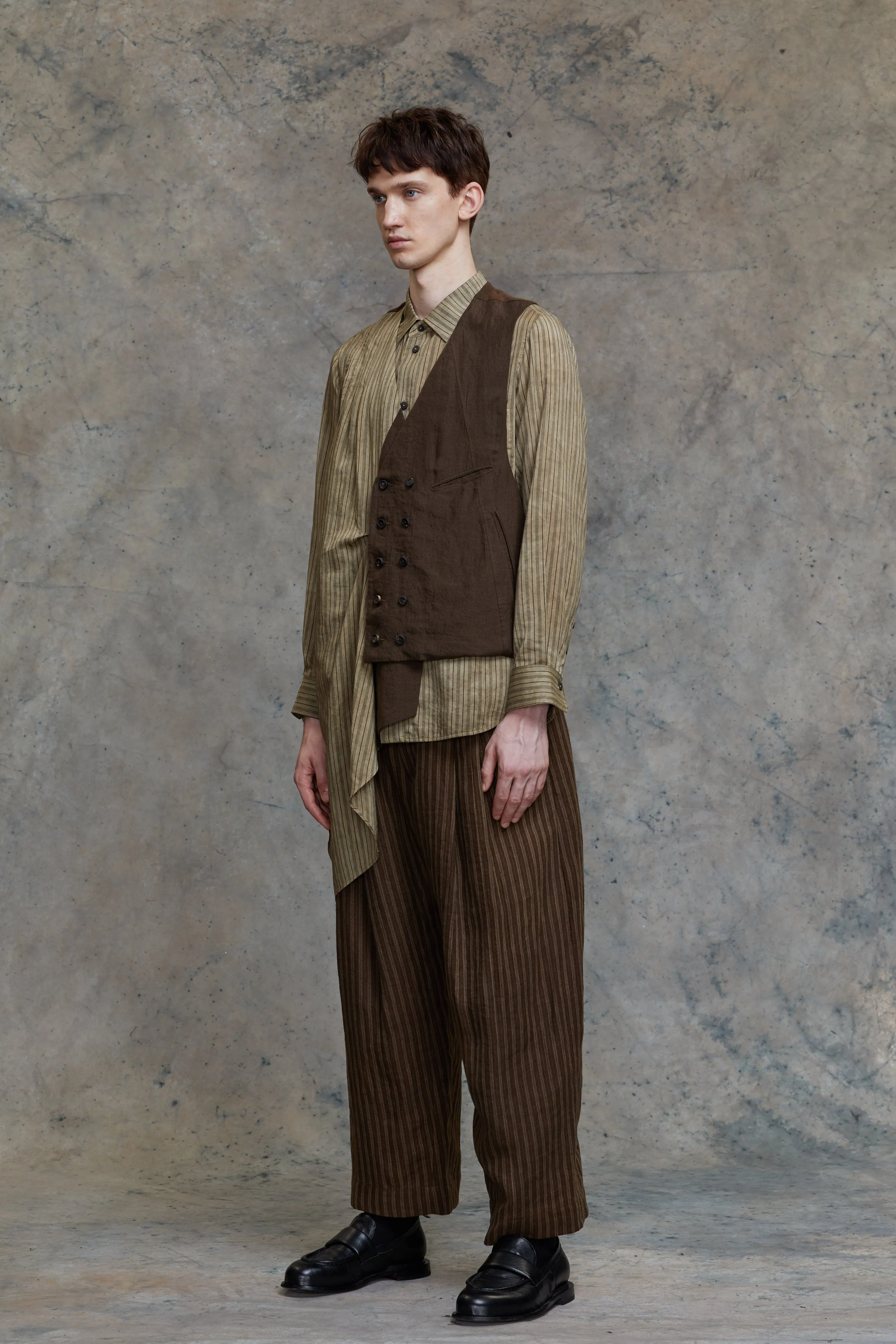 ASYMMETRIC COLLAGED WAISTCOAT sold by ziggy chen product image thumbnail 2