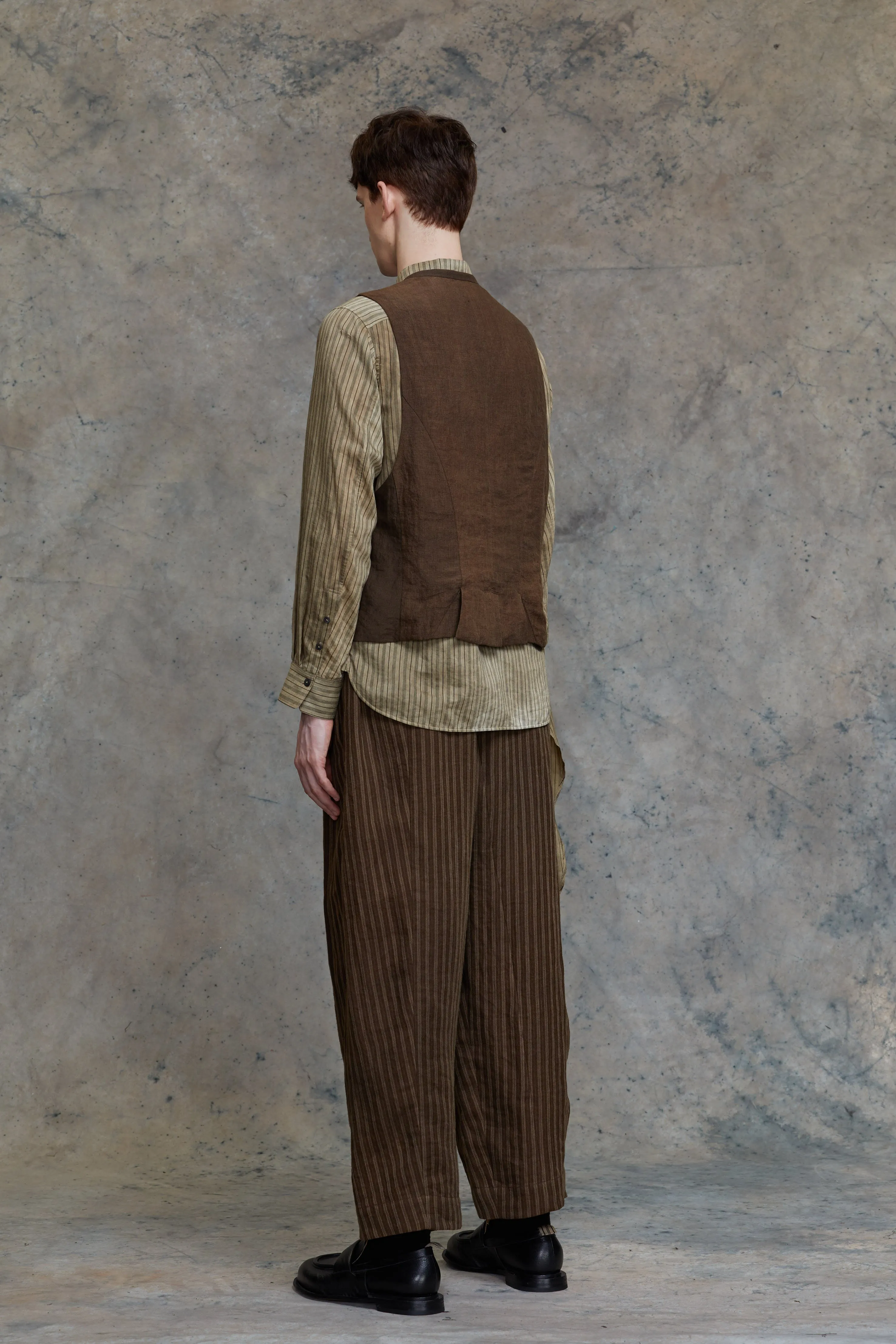 ASYMMETRIC COLLAGED WAISTCOAT sold by ziggy chen product image thumbnail 3