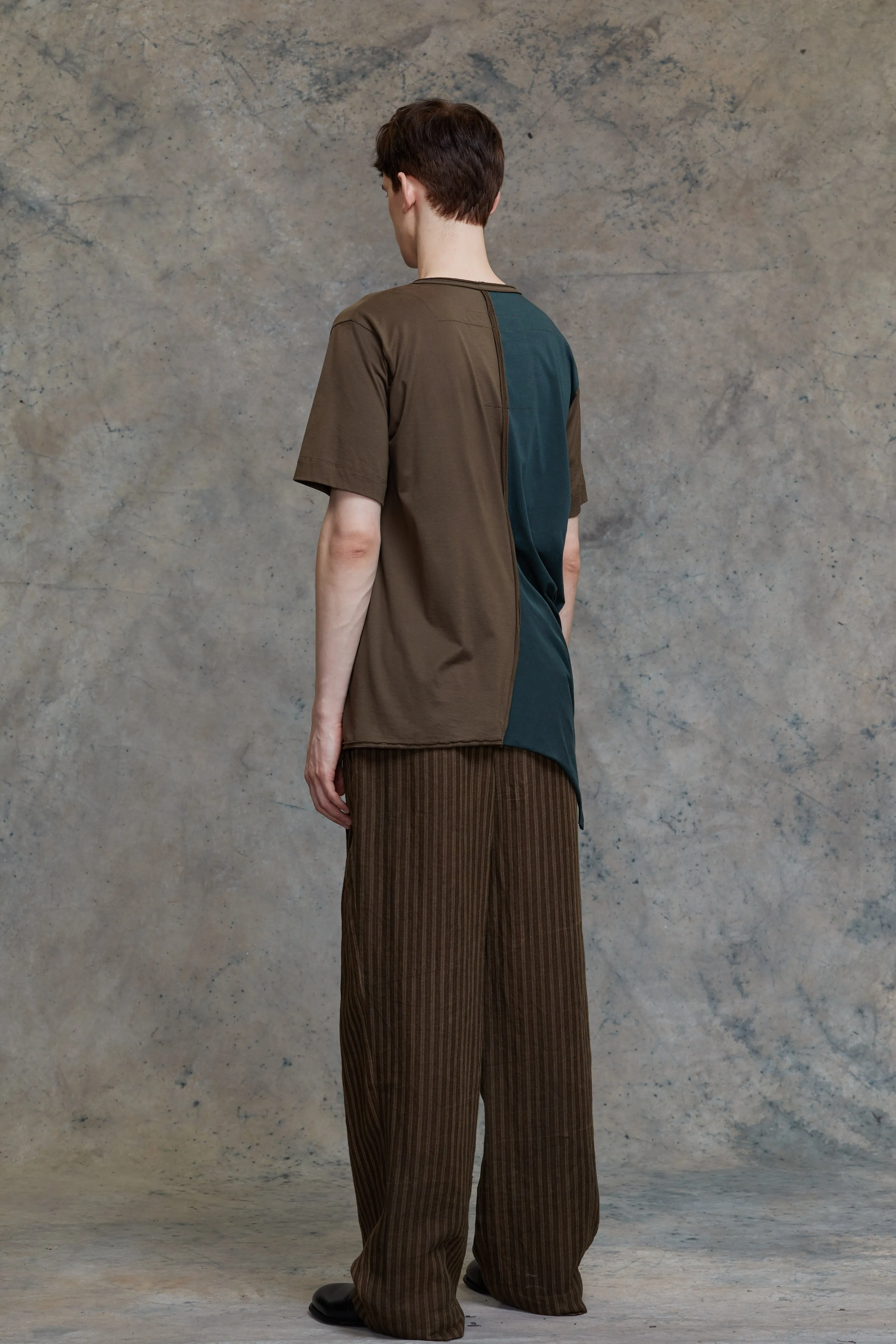 ASYMMETRIC COLLAGED T-SHIRT sold by ziggy chen product image thumbnail 3