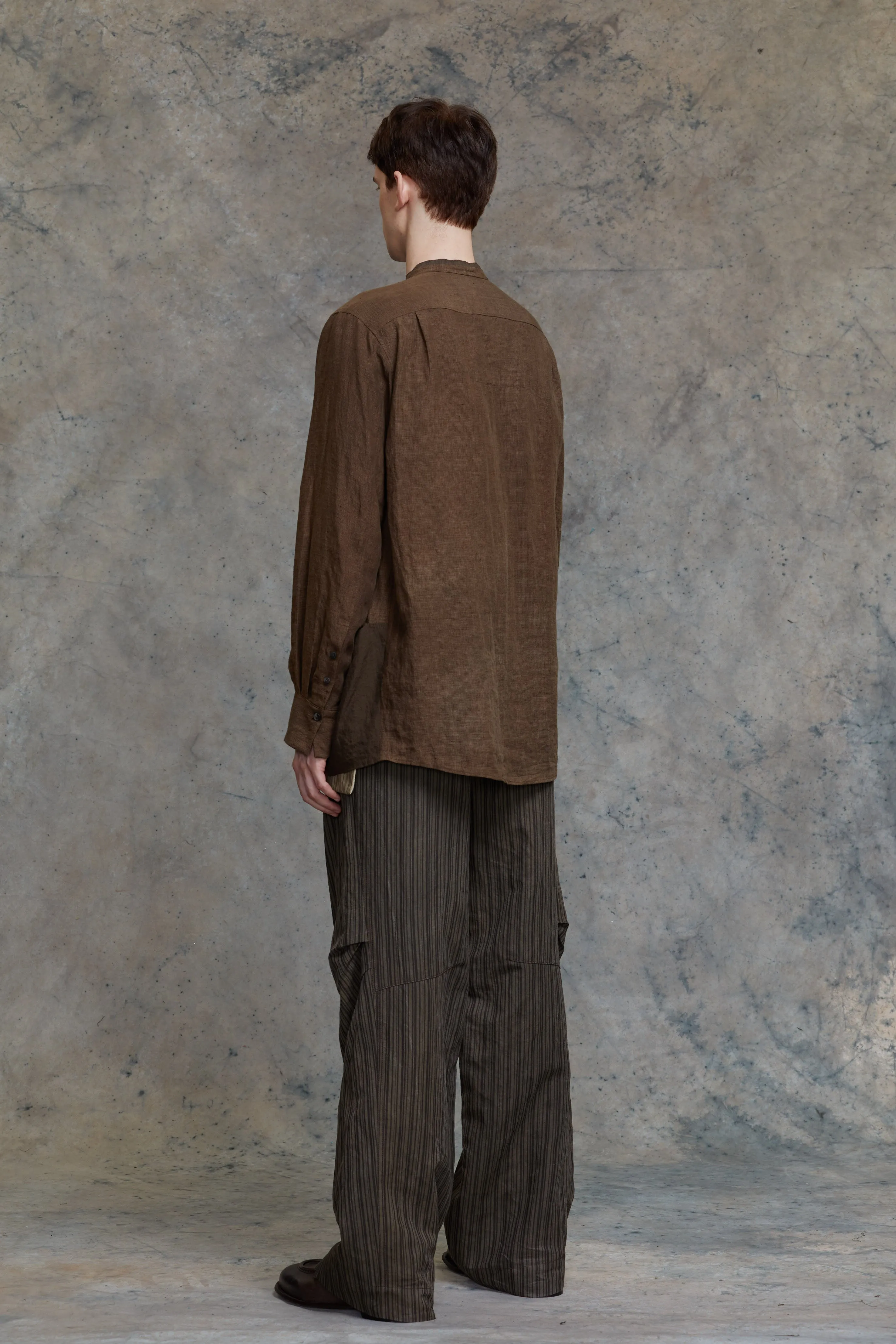 CLASSIC MANDARIN COLLAR SHIRT sold by ziggy chen product image thumbnail 3