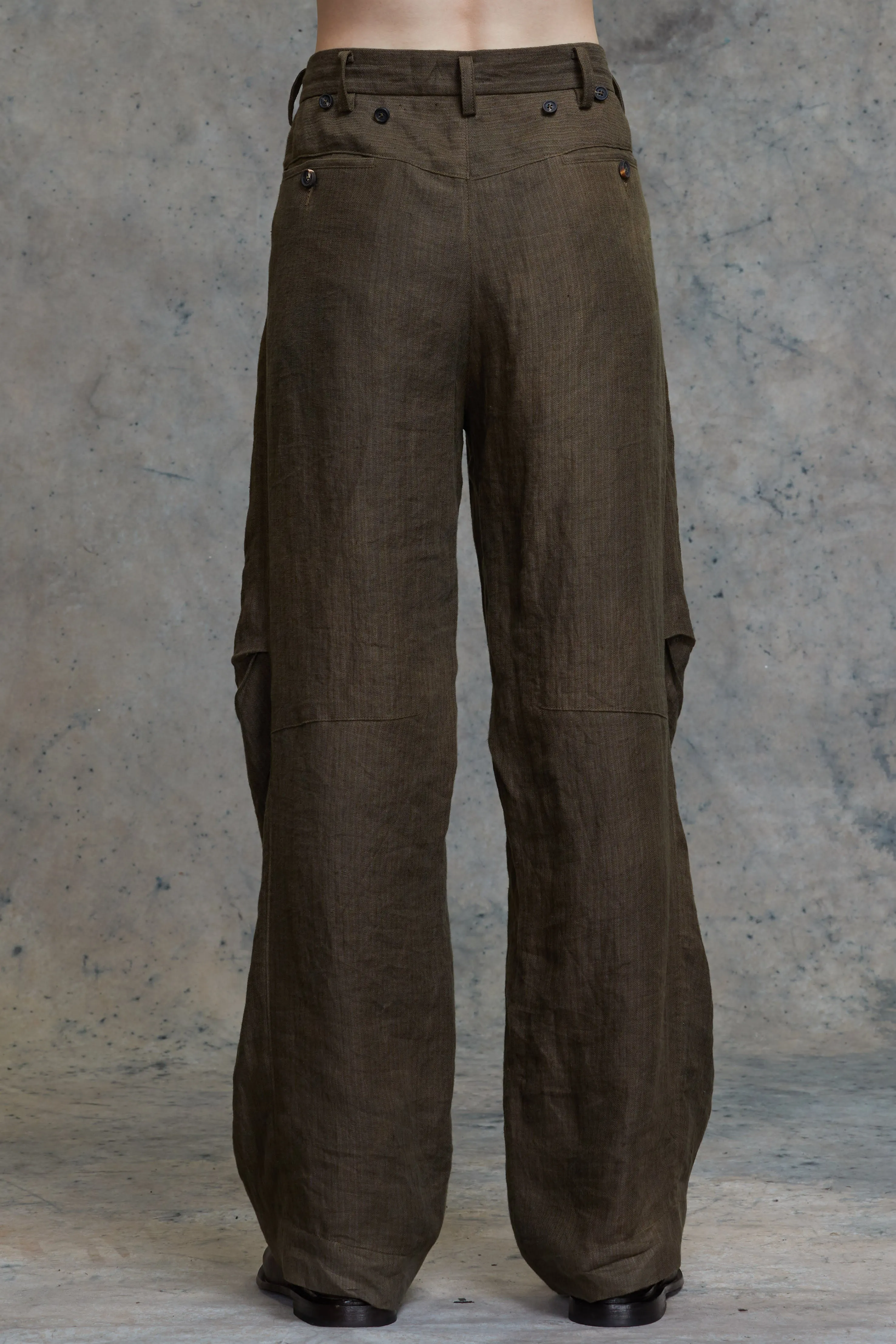 WIDE LEG LONG TROUSERS sold by ziggy chen product image thumbnail 4