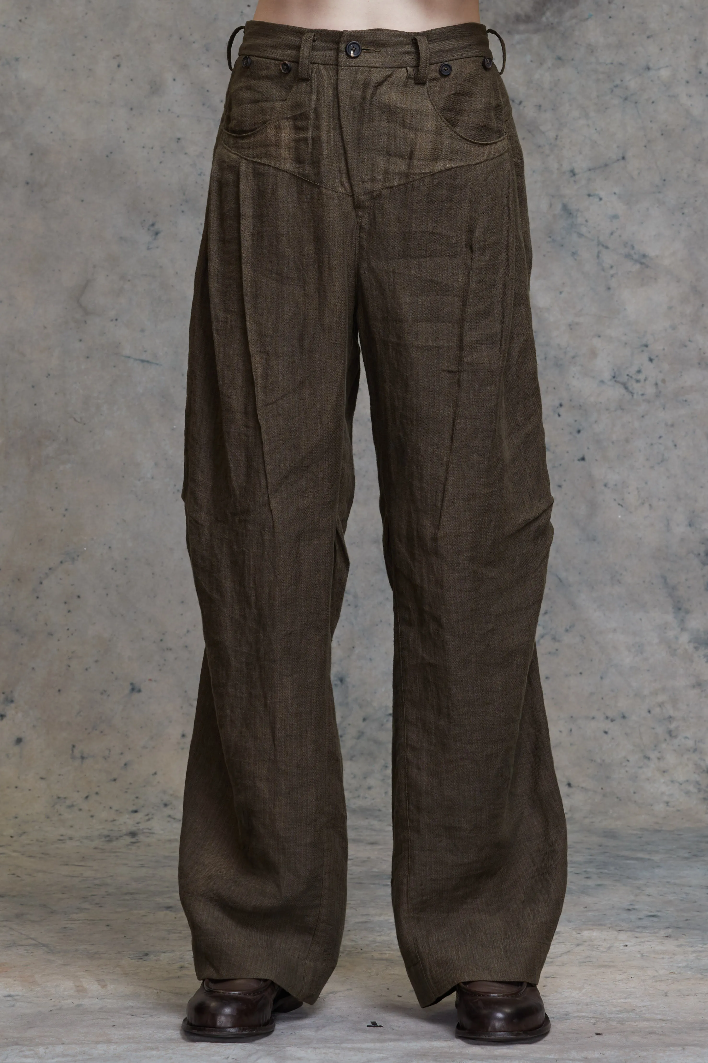 WIDE LEG LONG TROUSERS sold by ziggy chen