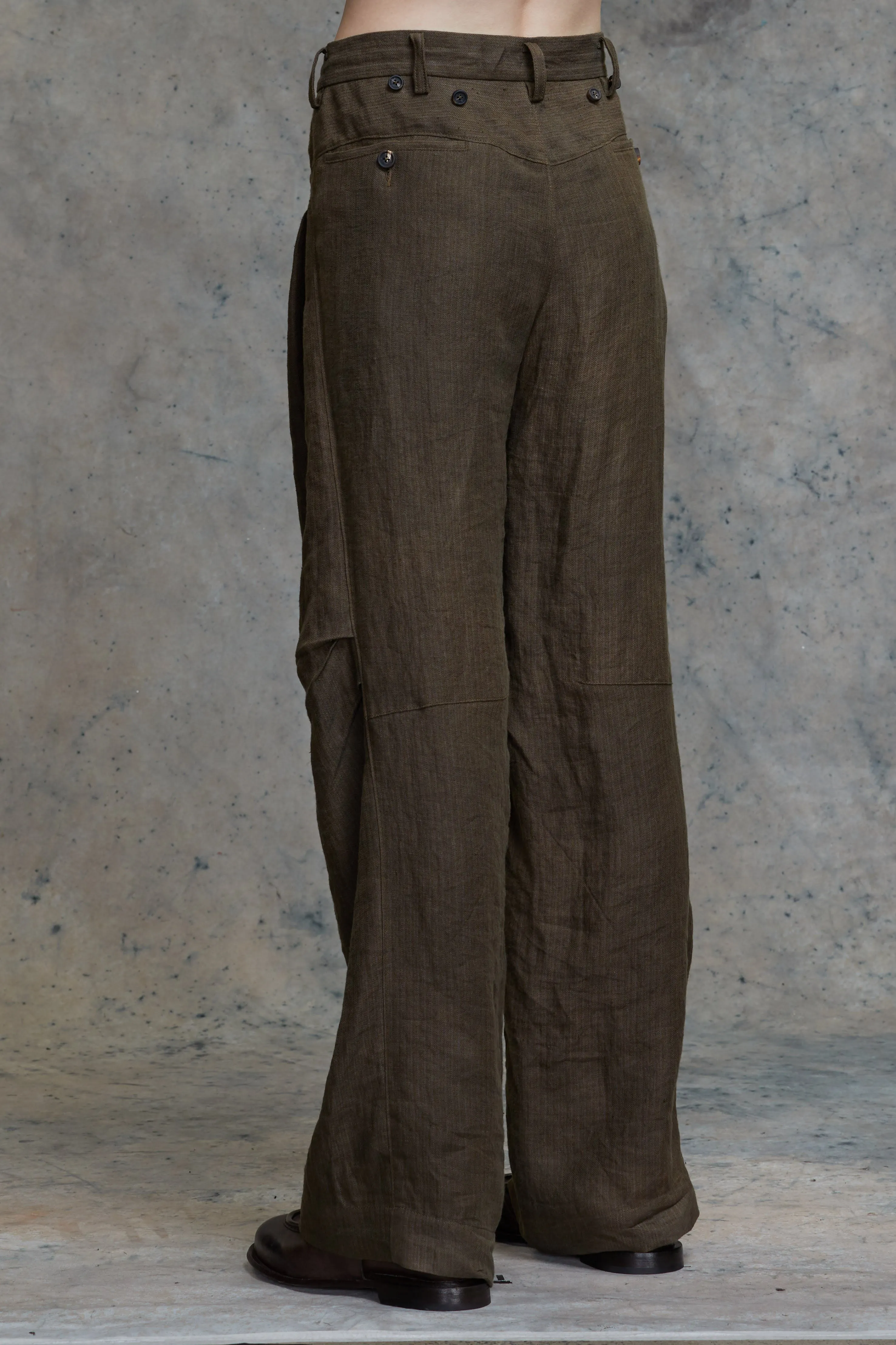 WIDE LEG LONG TROUSERS sold by ziggy chen product image thumbnail 3