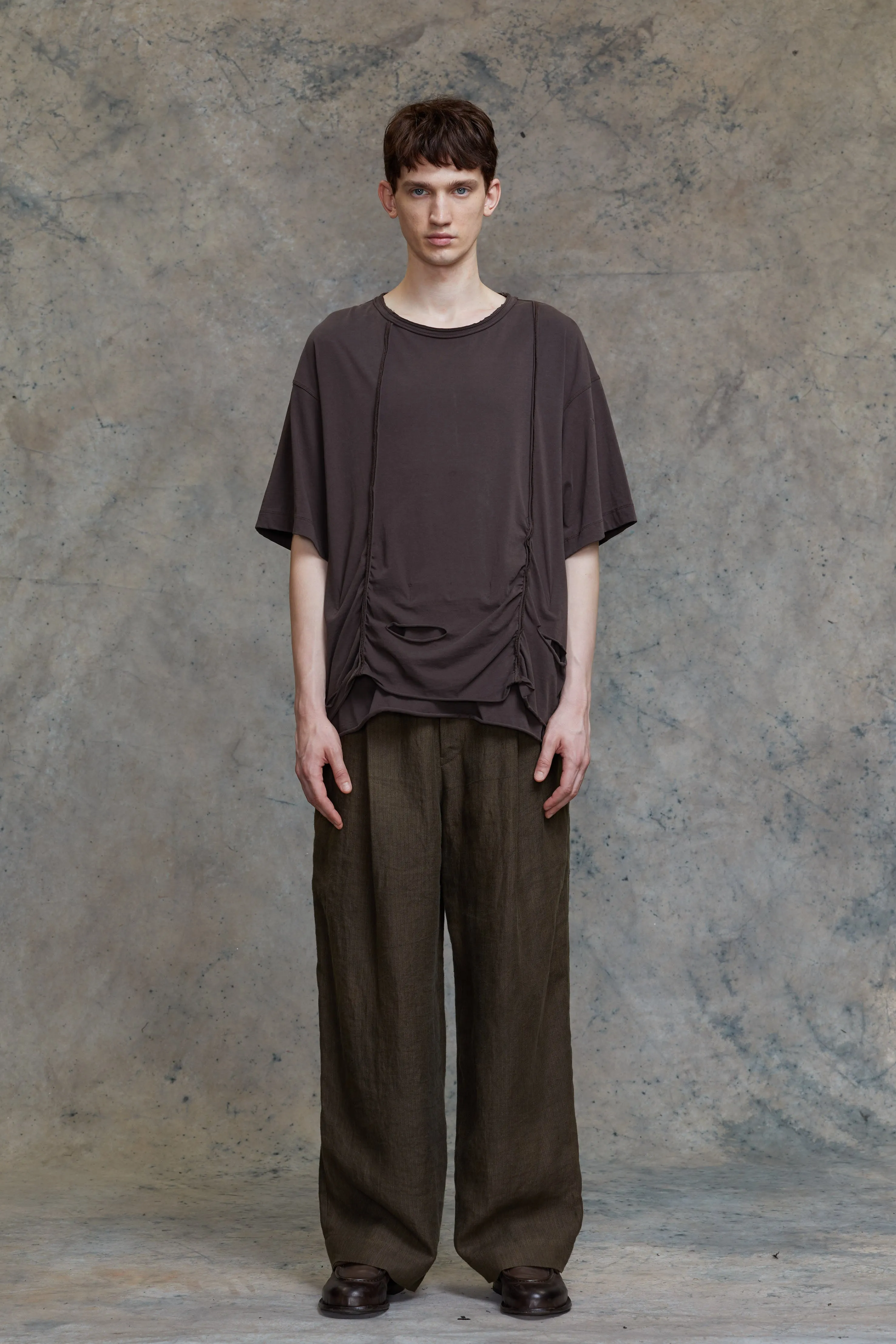 DESTROYED LAYER T-SHIRT sold by ziggy chen