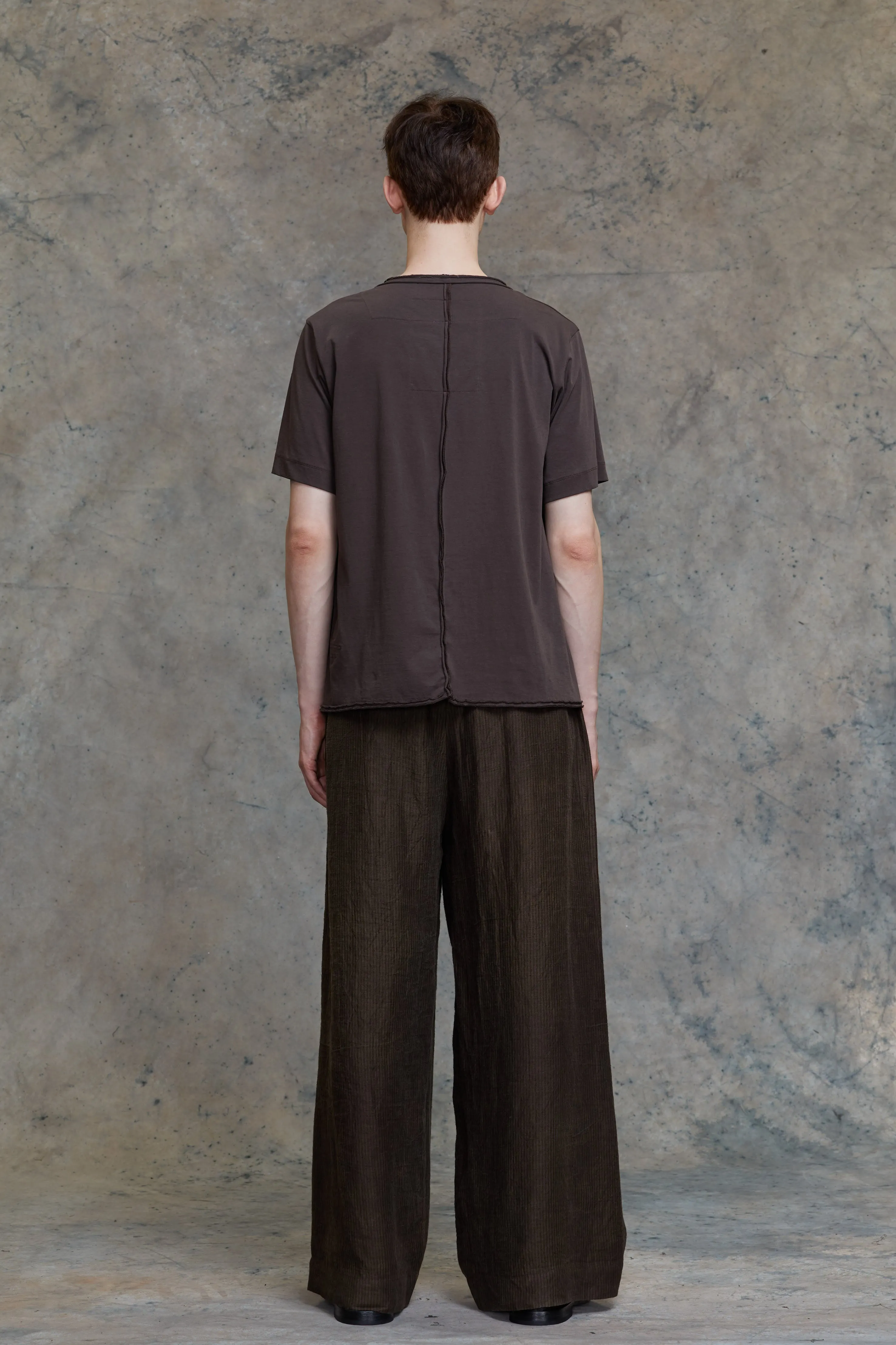 CLASSIC FRONT SEAM T-SHIRT sold by ziggy chen product image thumbnail 4