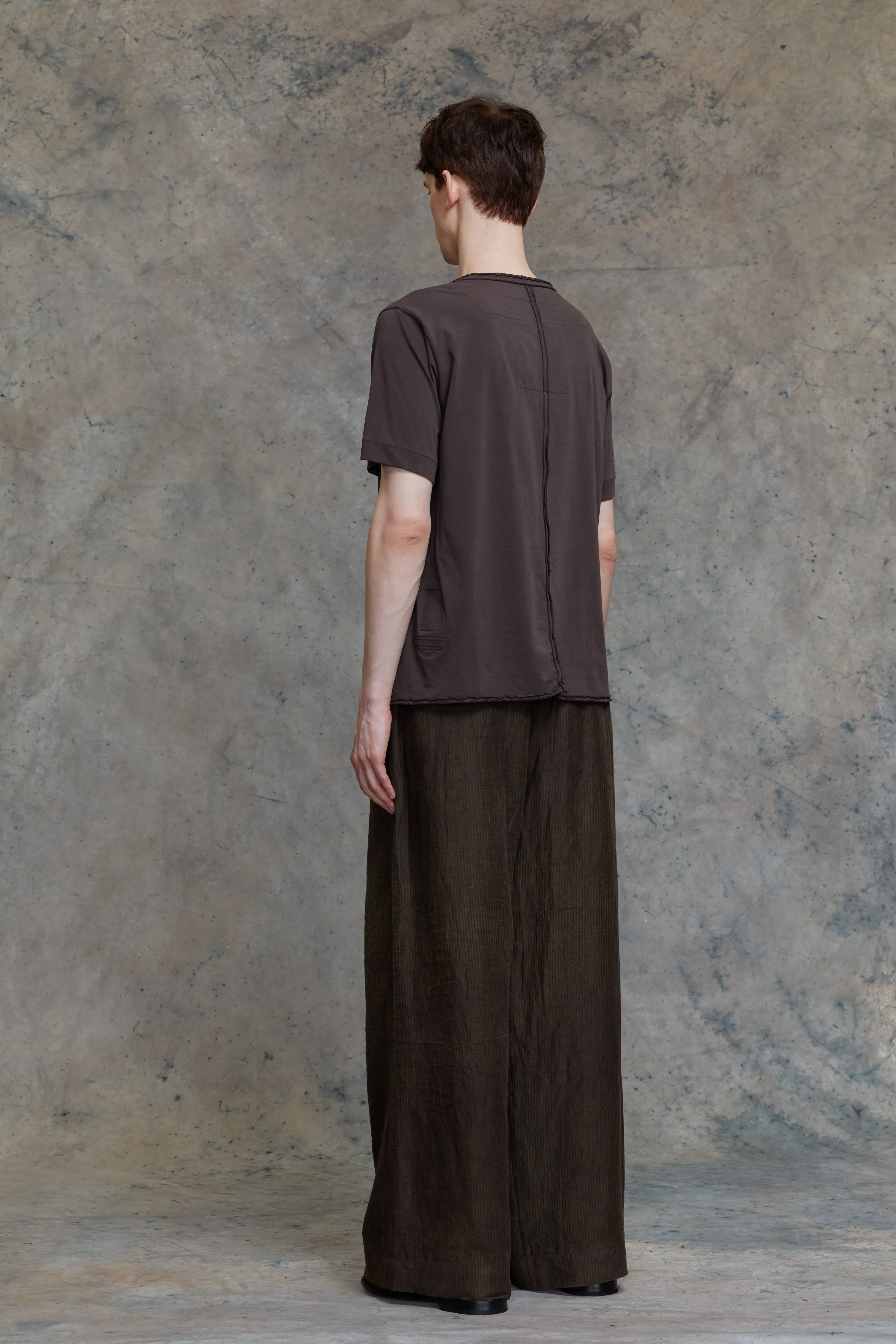 CLASSIC FRONT SEAM T-SHIRT sold by ziggy chen product image thumbnail 3