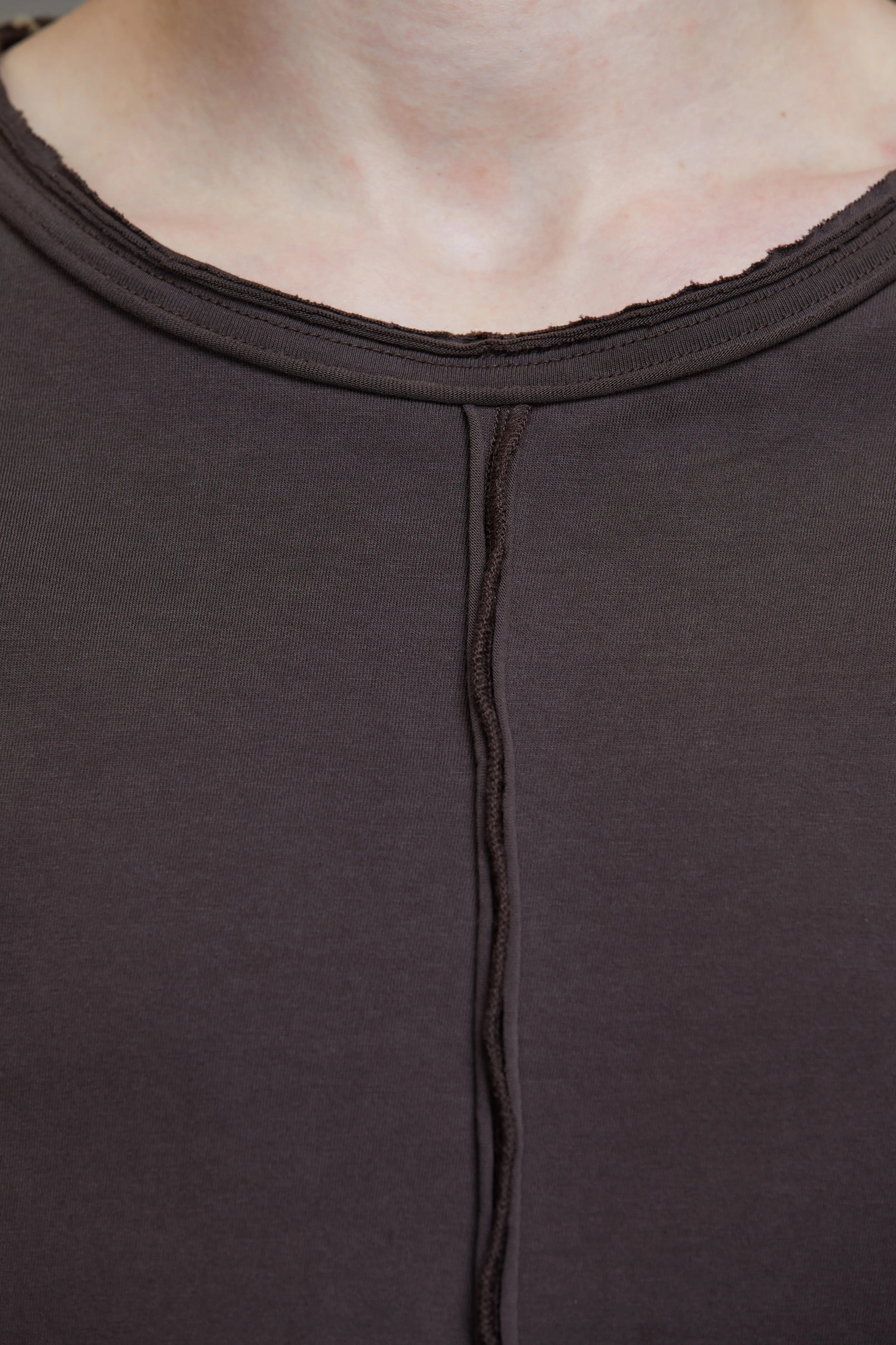 CLASSIC FRONT SEAM T-SHIRT sold by ziggy chen product image thumbnail 5