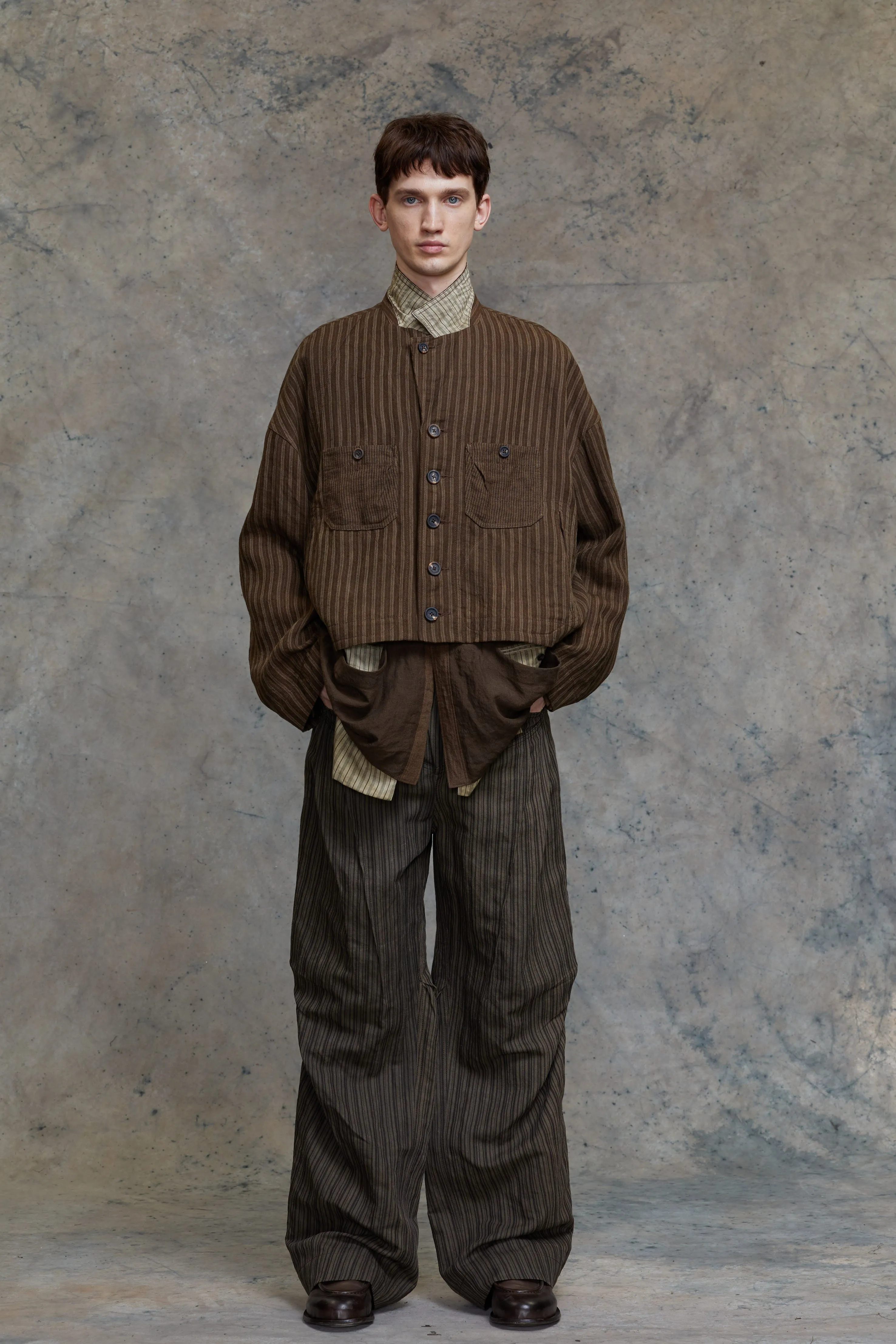 CROPPED WORKERS JACKET sold by ziggy chen