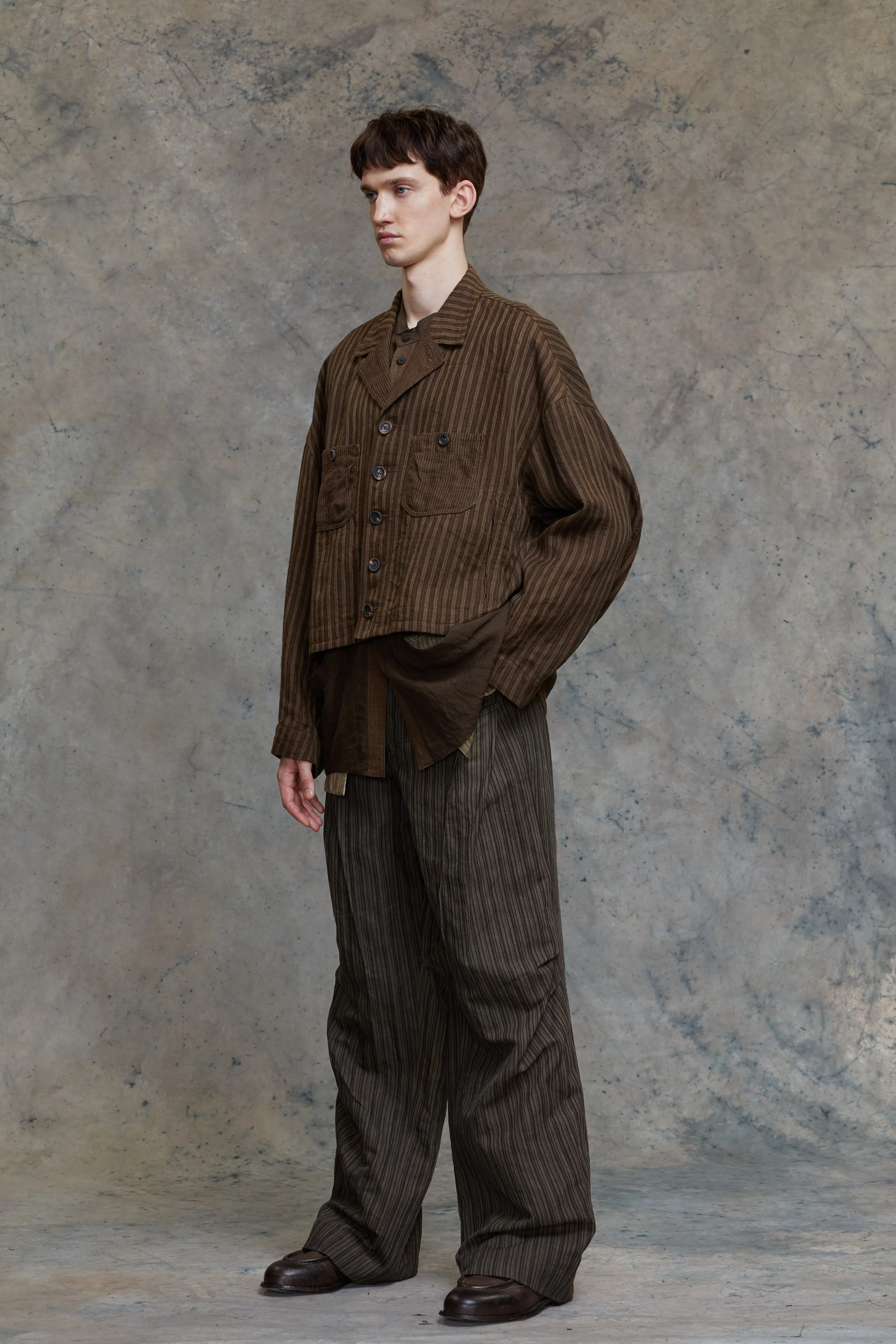 CROPPED WORKERS JACKET sold by ziggy chen product image thumbnail 2