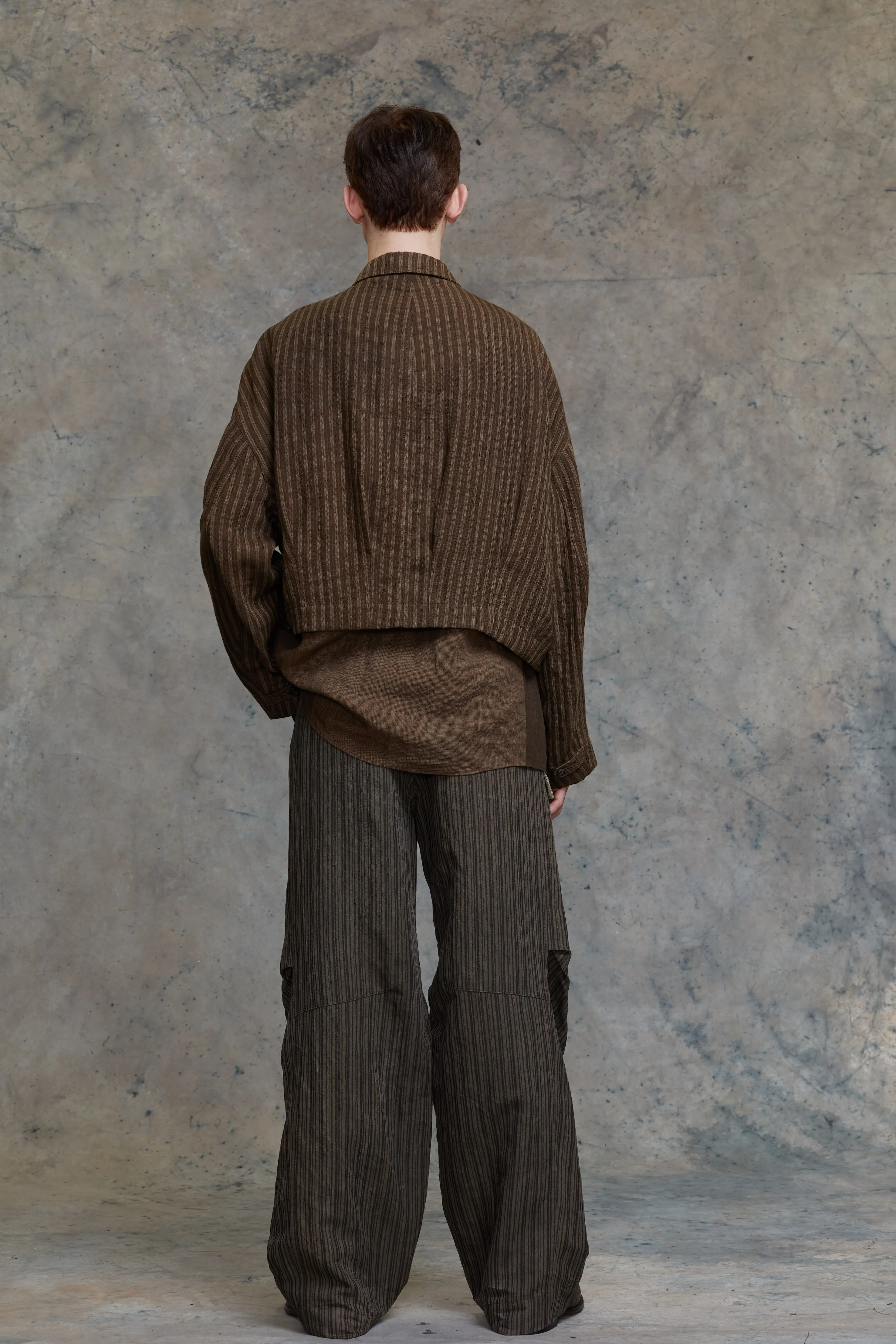 CROPPED WORKERS JACKET sold by ziggy chen product image thumbnail 4