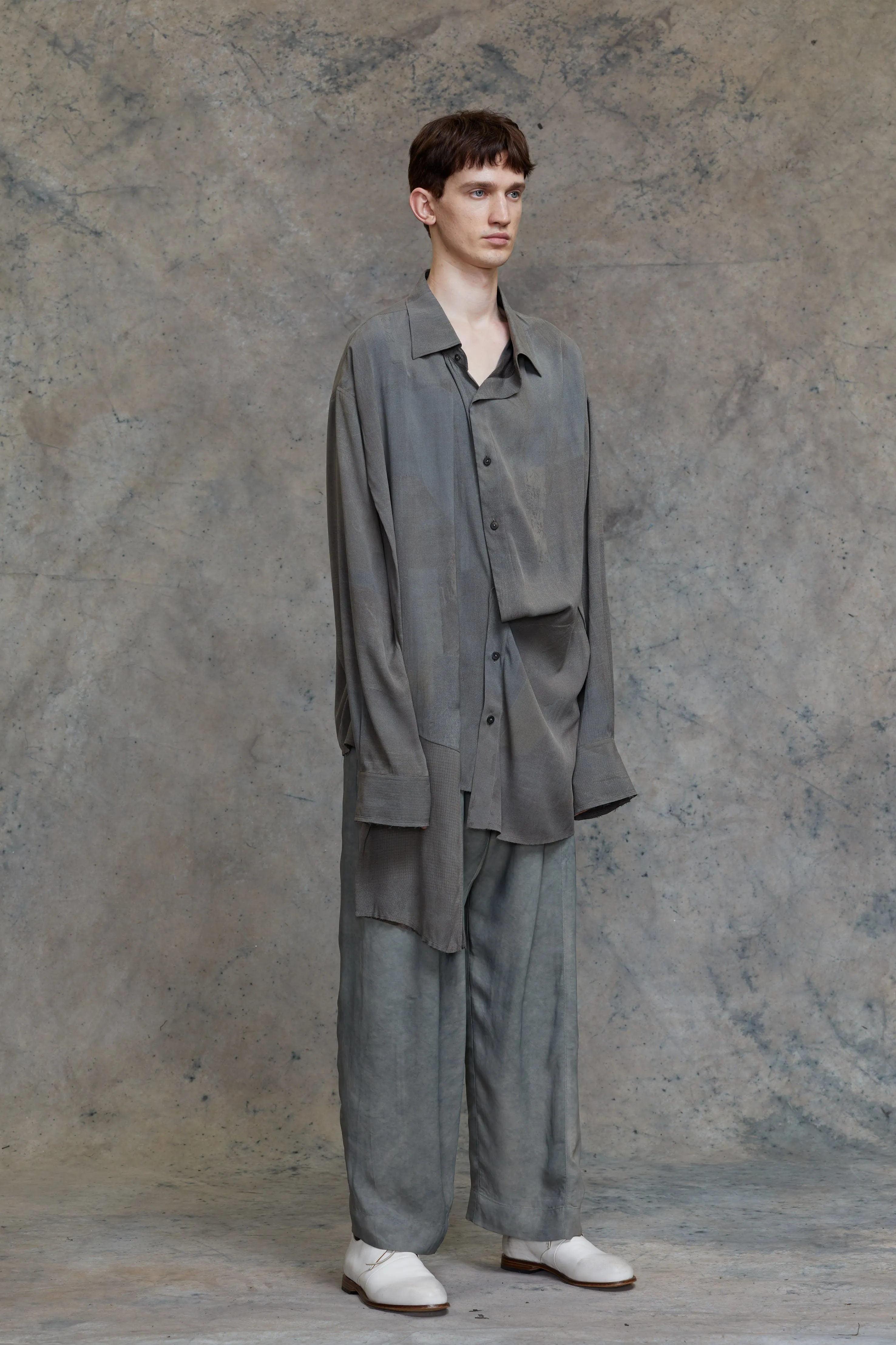 DECONSTRUCTED LONG SHIRT sold by ziggy chen product image thumbnail 2