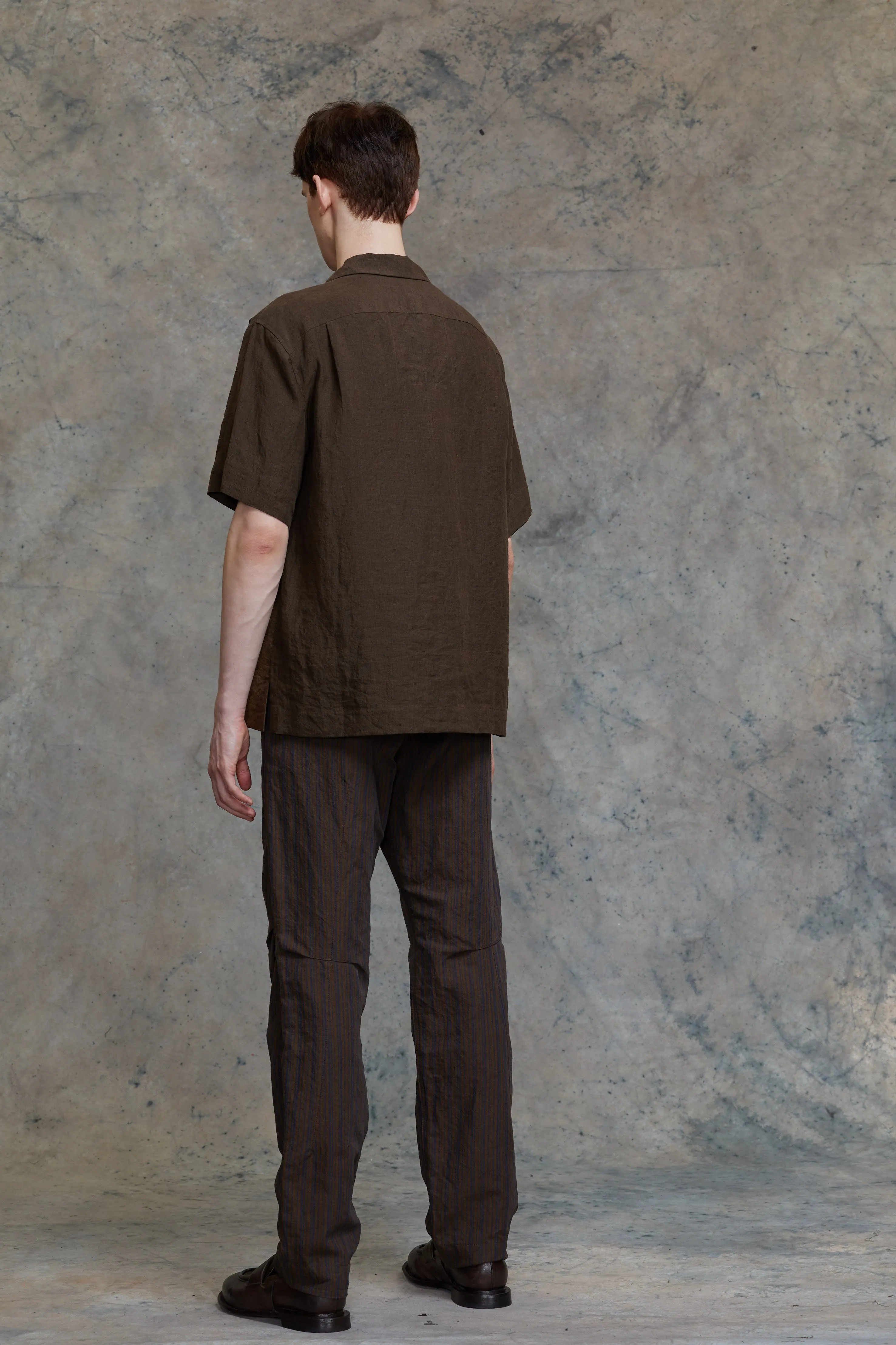 ASYMMETRIC SHORT SLEEVE SHIRT sold by ziggy chen product image thumbnail 3