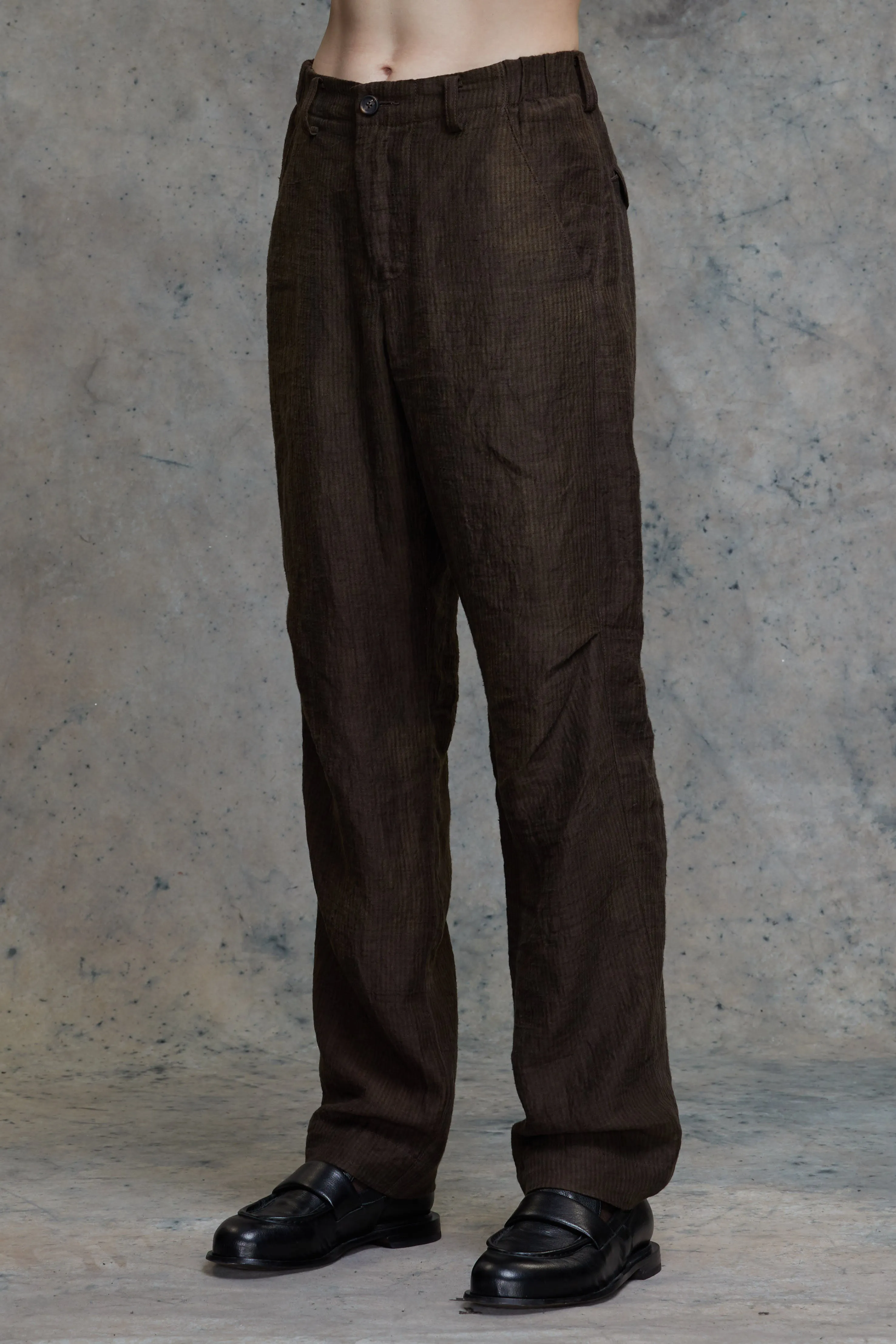 STRIPED SLIM TROUSERS sold by ziggy chen product image thumbnail 2