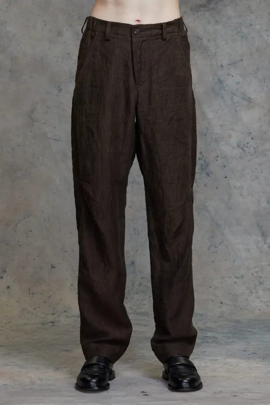 STRIPED SLIM TROUSERS sold by ziggy chen