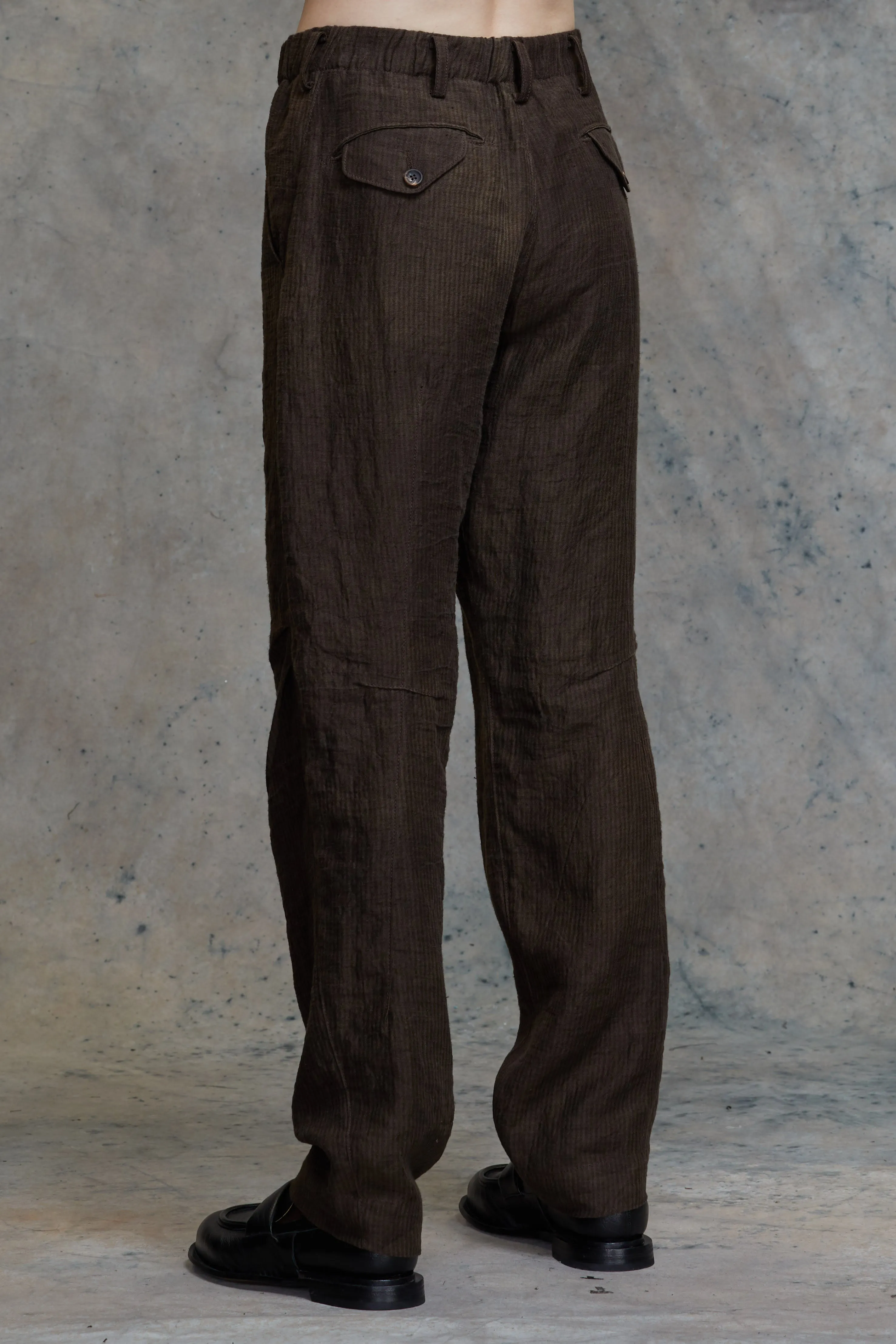 STRIPED SLIM TROUSERS sold by ziggy chen product image thumbnail 3