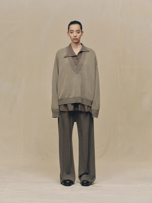 V-NECK SWEATER sold by ziggy chen