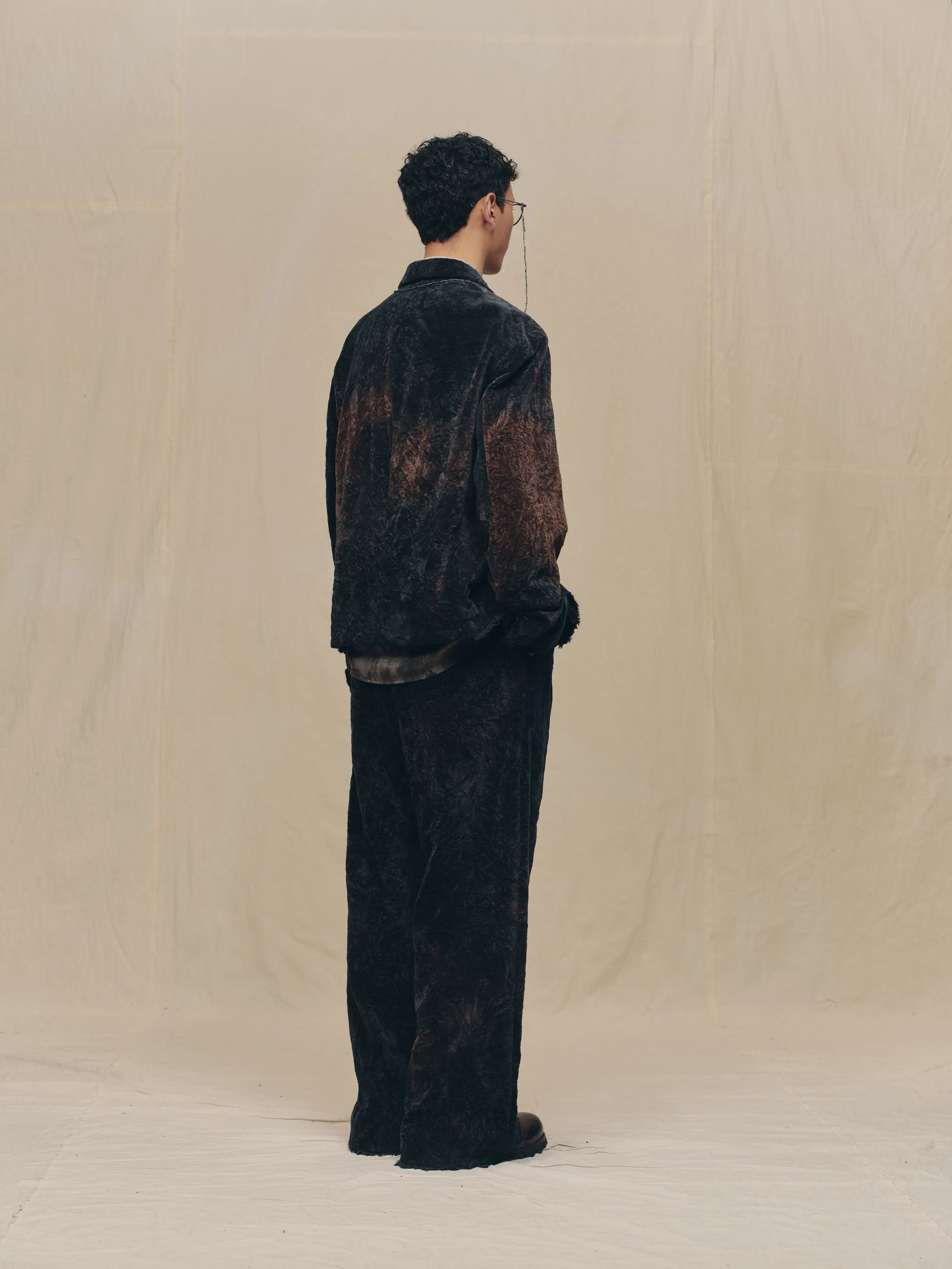 LAPEL COLLAR THREE BUTTON BLAZER sold by ziggy chen product image thumbnail 5