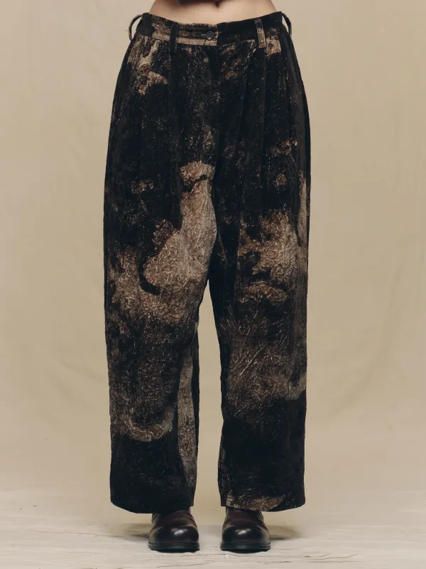 STRAIGHT-LEG TROUSERS made by ziggy chen