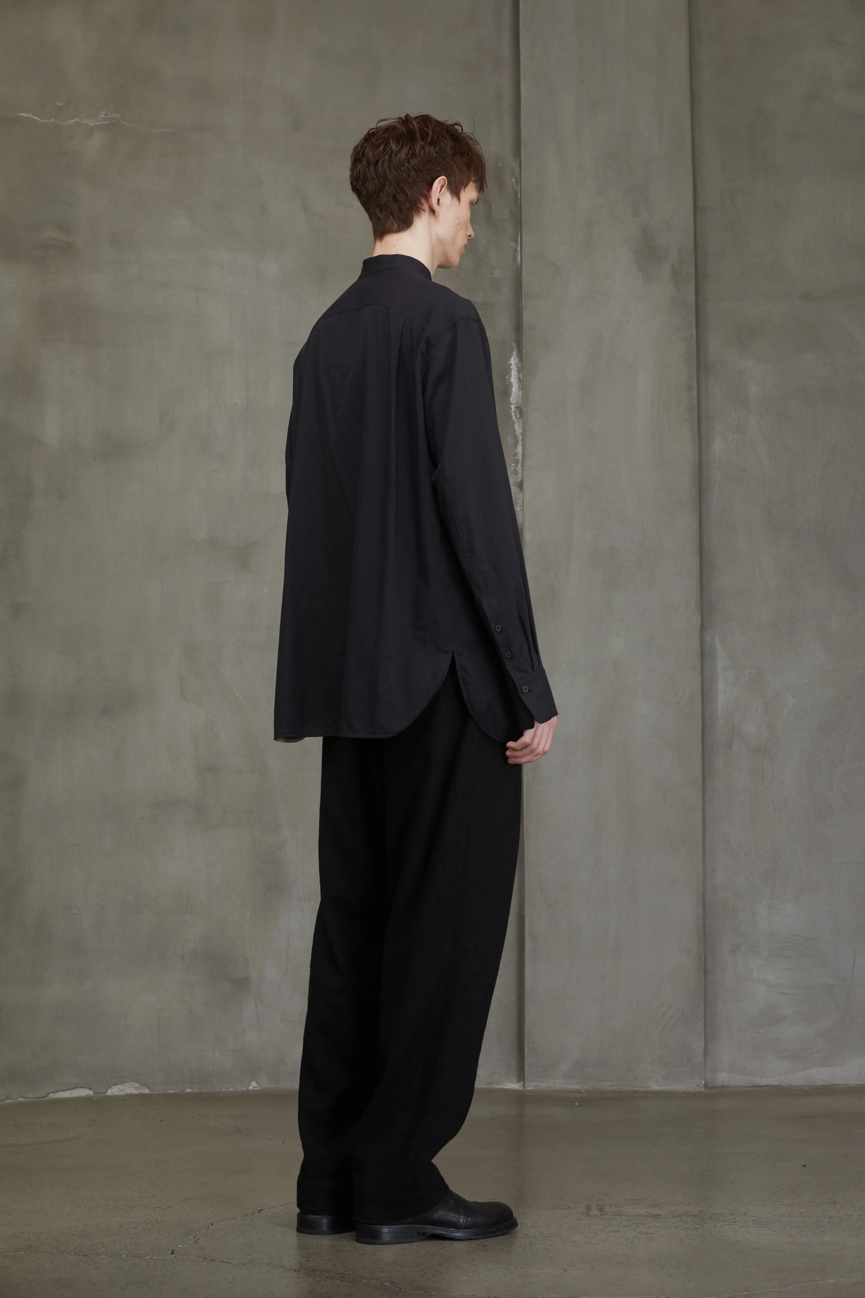 ASYMMETRIC PLEATED SHIRT sold by ziggy chen product image thumbnail 4