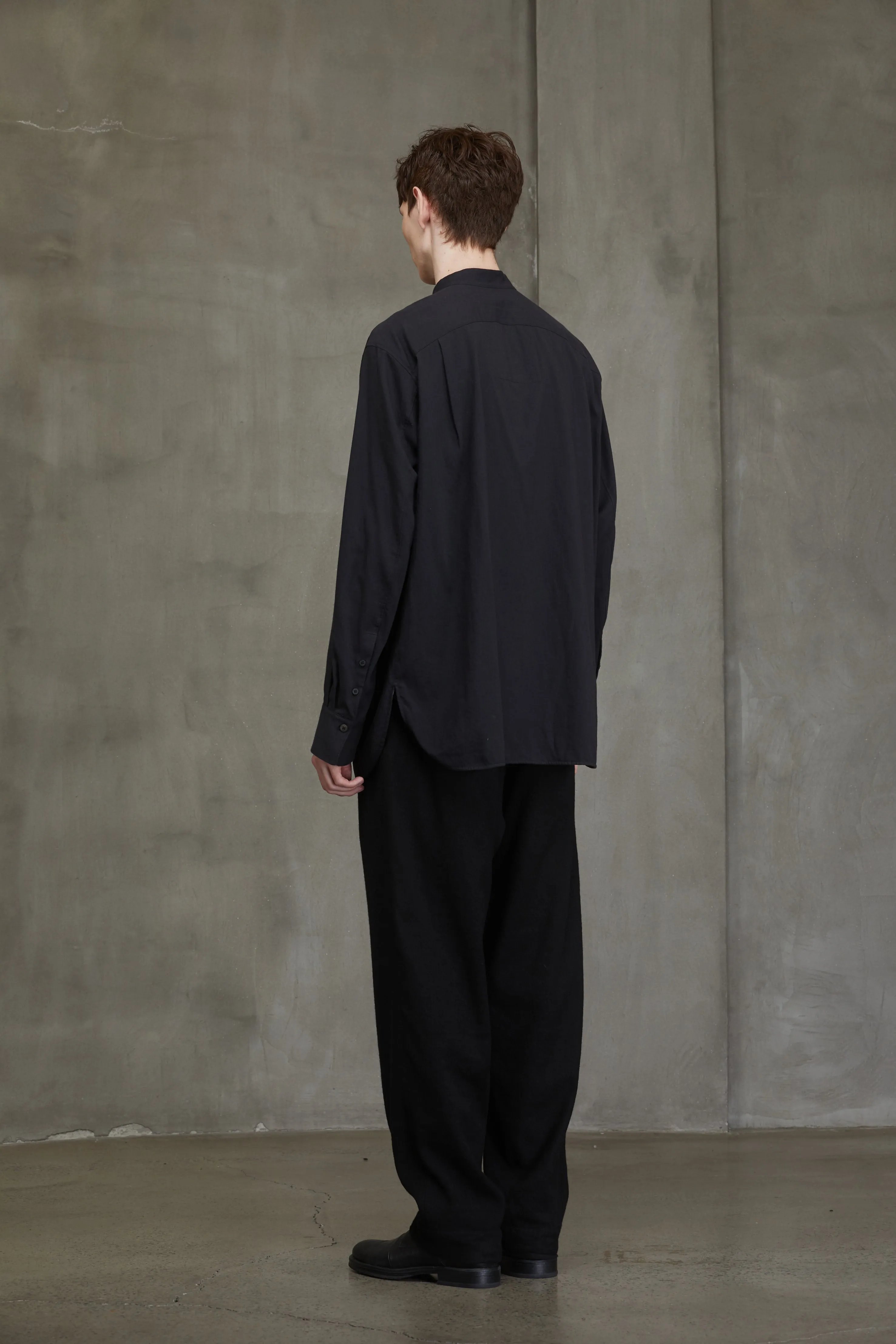 ASYMMETRIC PLEATED SHIRT sold by ziggy chen product image thumbnail 3