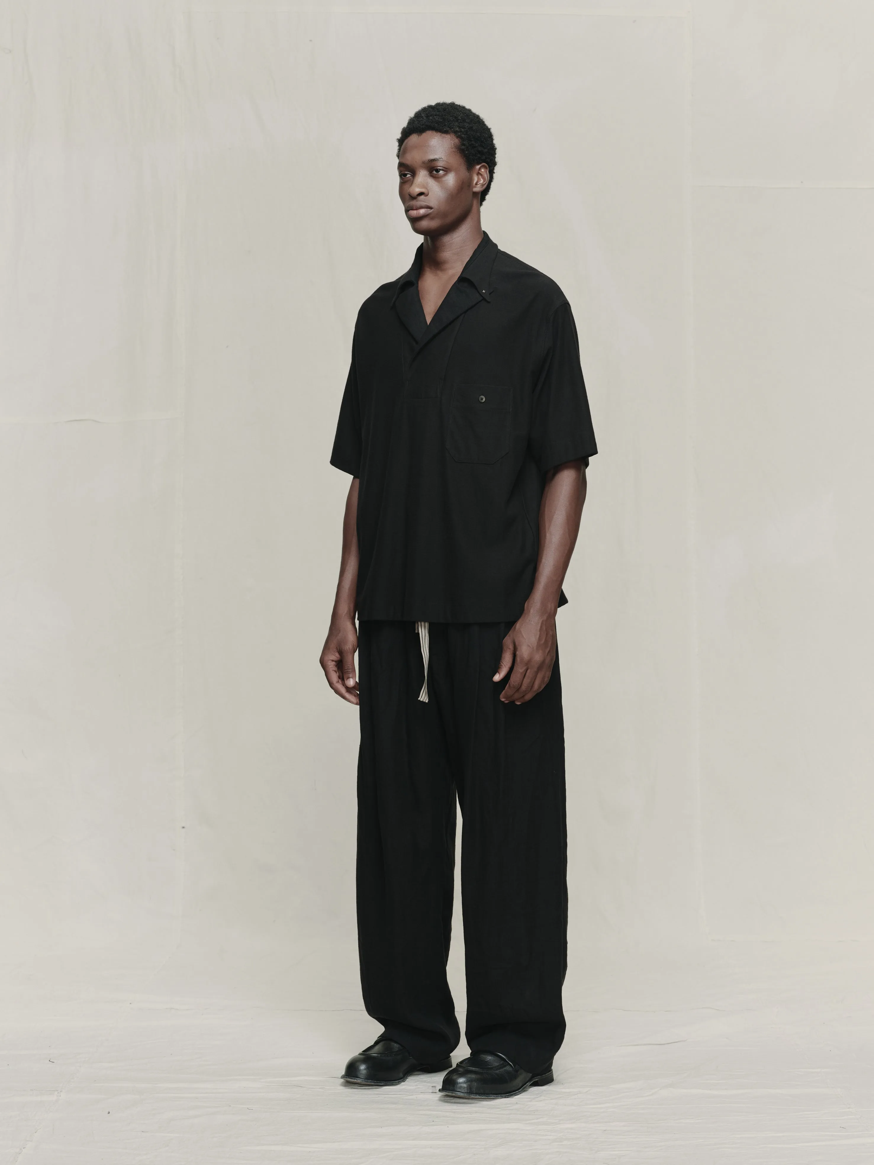 LAPEL COLLAR POCKET T-SHIRT sold by ziggy chen product image thumbnail 2