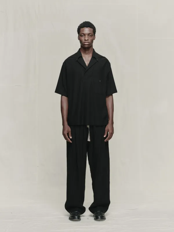 LAPEL COLLAR POCKET T-SHIRT made by ziggy chen